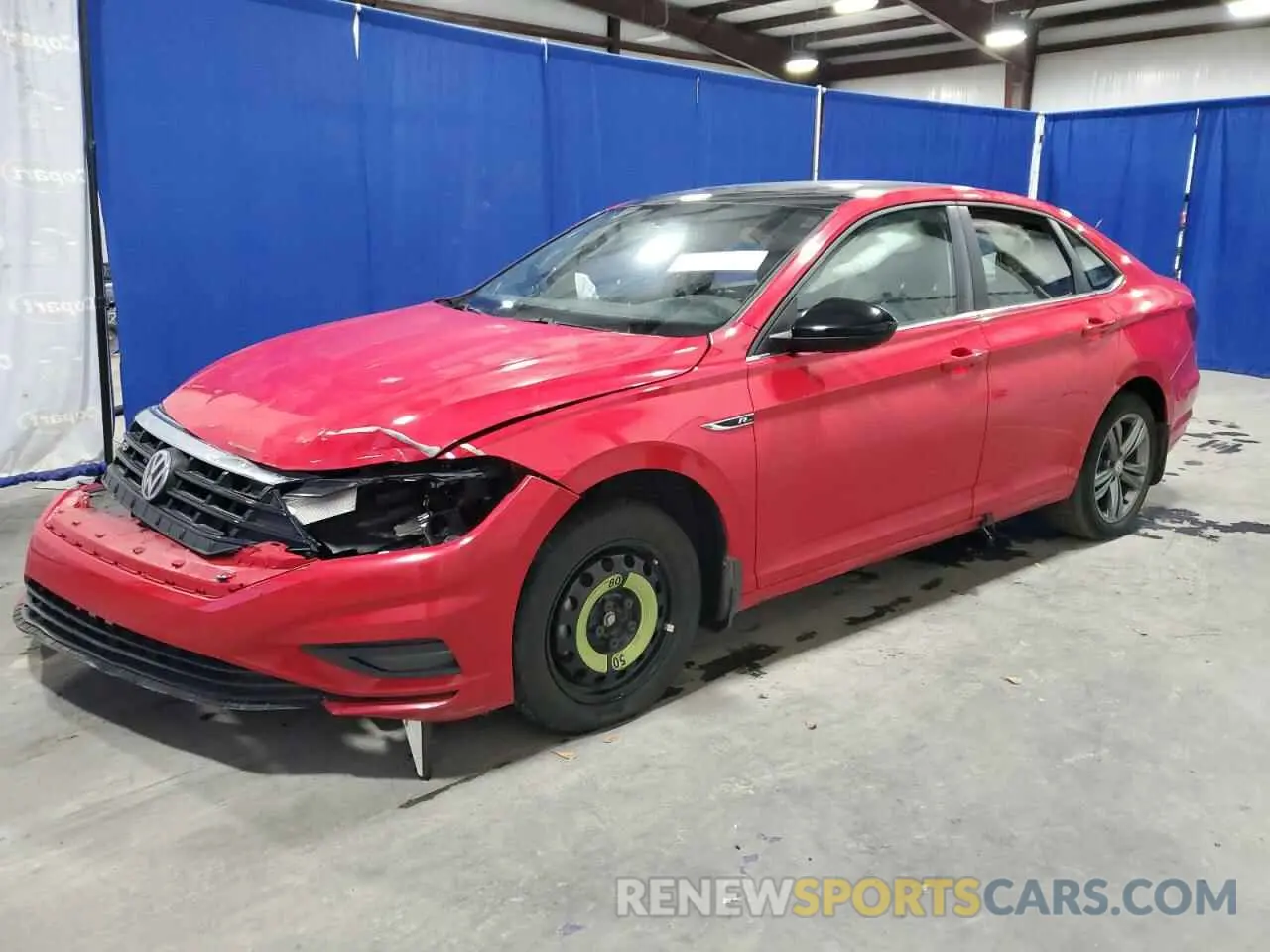 1 Photograph of a damaged car 3VWC57BU7KM169386 VOLKSWAGEN JETTA 2019