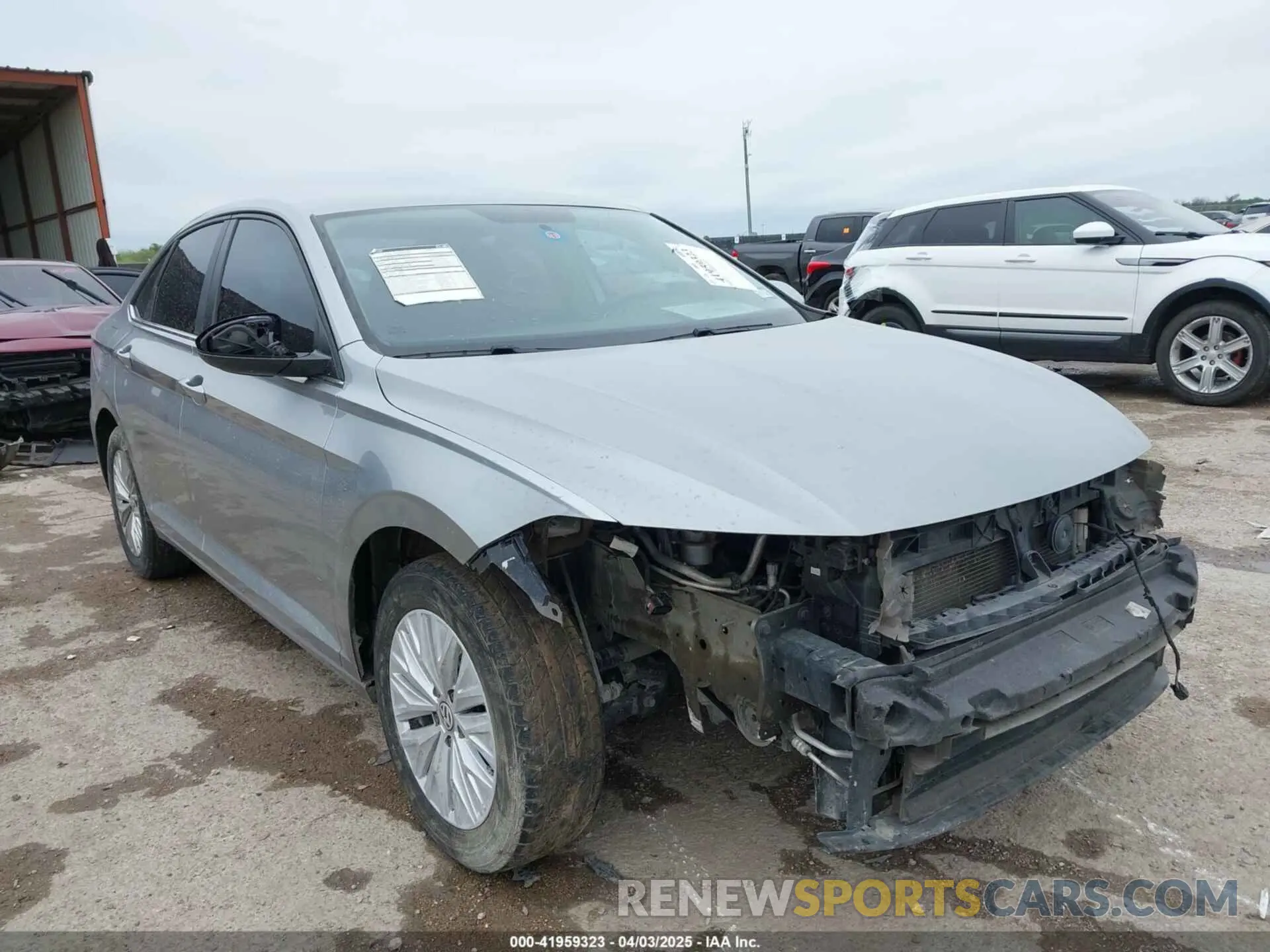 1 Photograph of a damaged car 3VWC57BU7KM175740 VOLKSWAGEN JETTA 2019