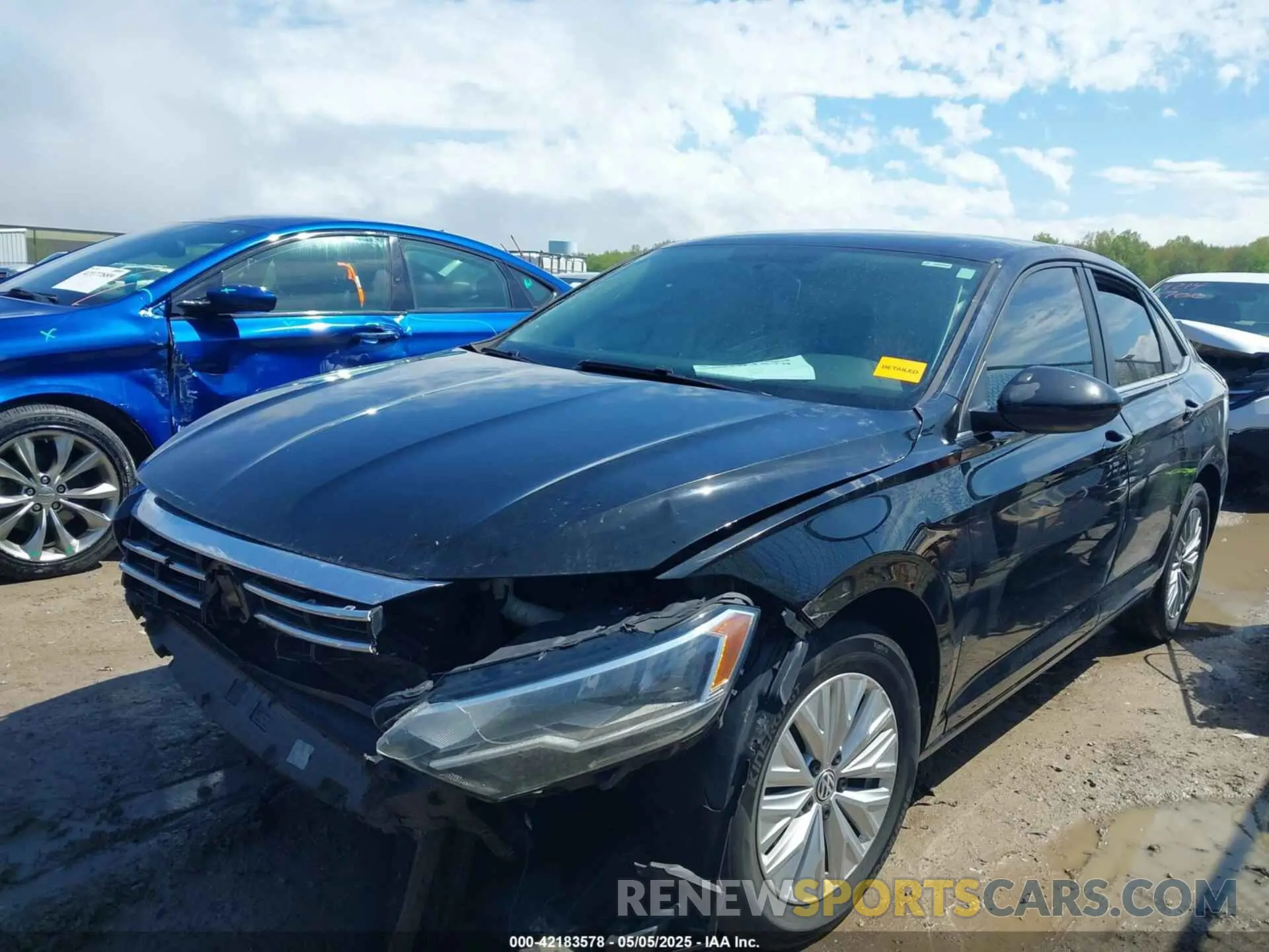 2 Photograph of a damaged car 3VWC57BU7KM188438 VOLKSWAGEN JETTA 2019