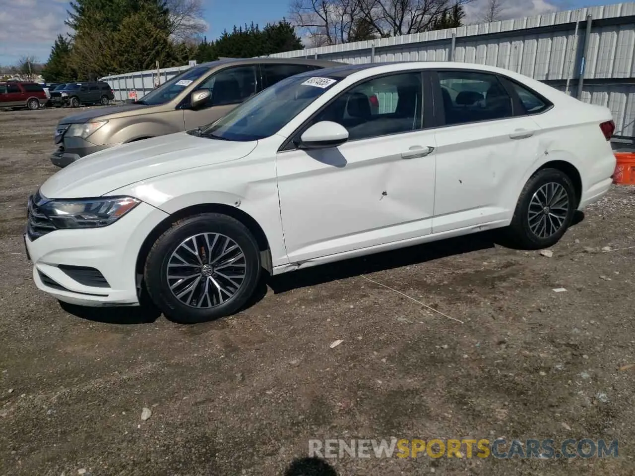 1 Photograph of a damaged car 3VWC57BU7KM197012 VOLKSWAGEN JETTA 2019