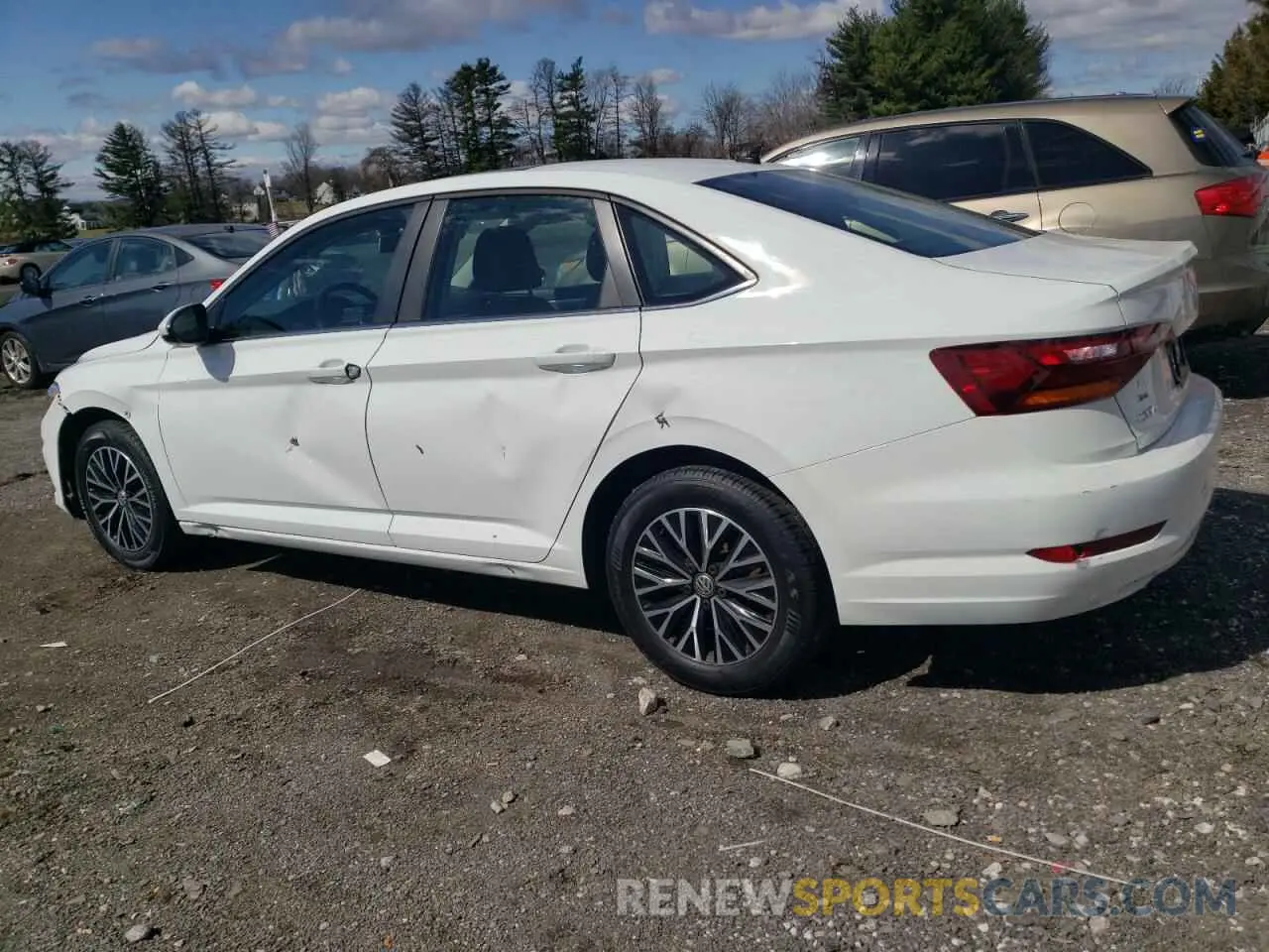 2 Photograph of a damaged car 3VWC57BU7KM197012 VOLKSWAGEN JETTA 2019