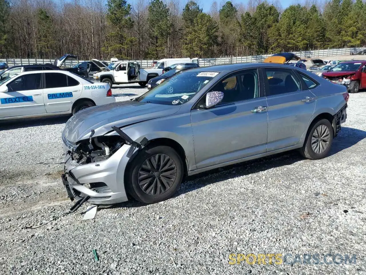1 Photograph of a damaged car 3VWC57BU7KM215671 VOLKSWAGEN JETTA 2019