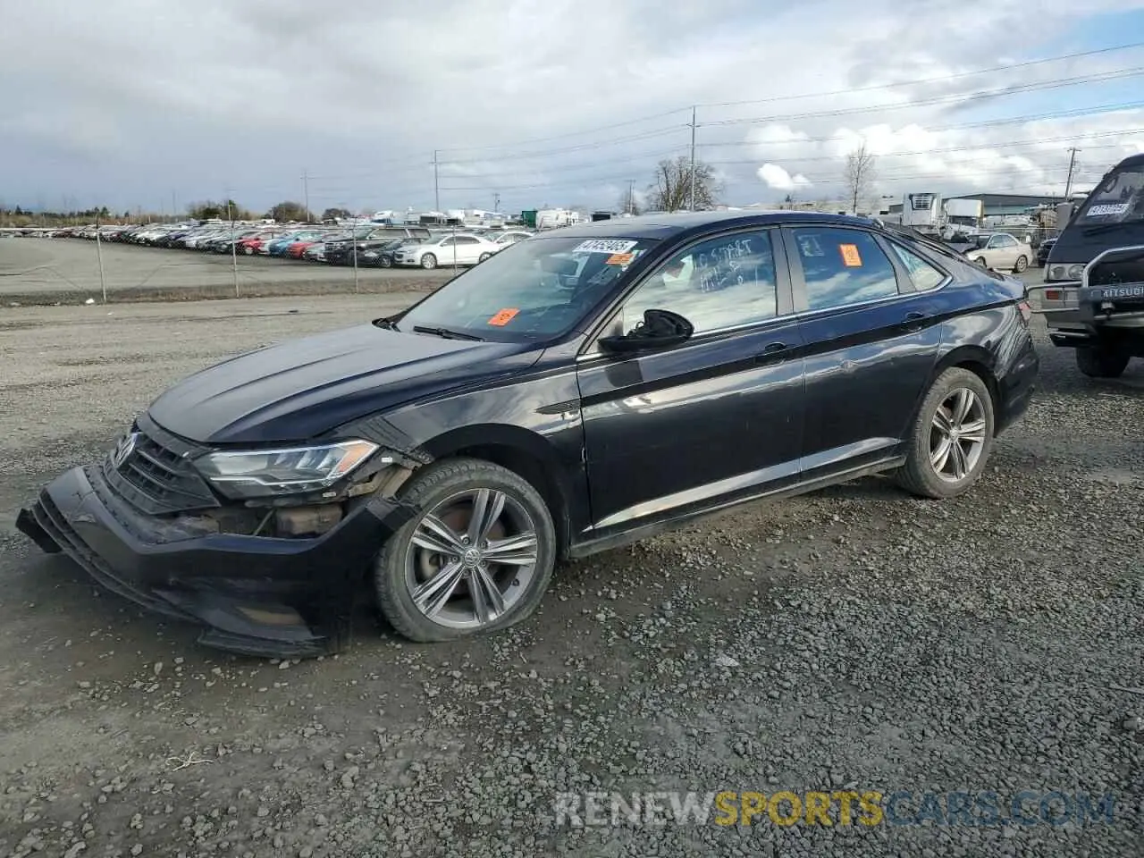 1 Photograph of a damaged car 3VWC57BU7KM217324 VOLKSWAGEN JETTA 2019