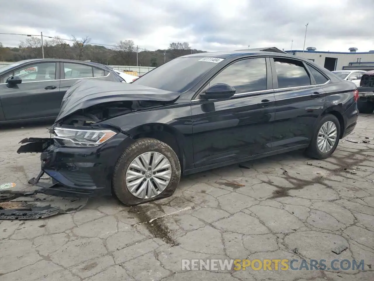 1 Photograph of a damaged car 3VWC57BU7KM224015 VOLKSWAGEN JETTA 2019