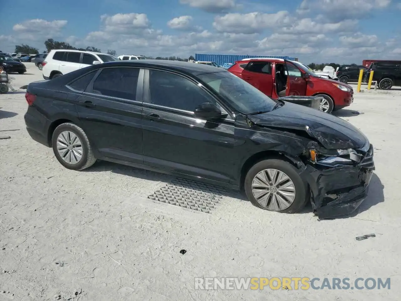 4 Photograph of a damaged car 3VWC57BU7KM231384 VOLKSWAGEN JETTA 2019