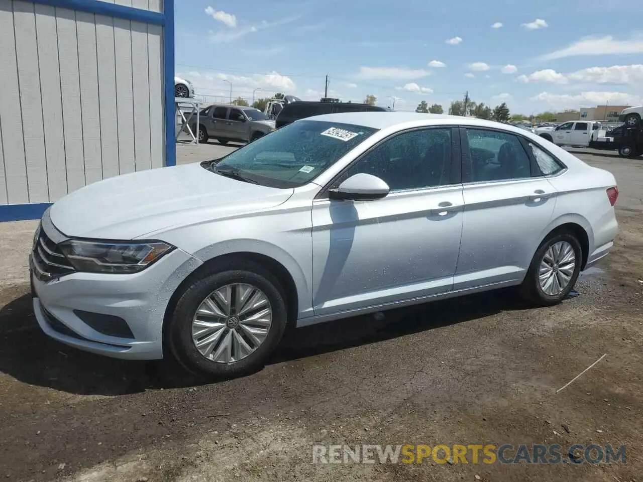1 Photograph of a damaged car 3VWC57BU8KM018640 VOLKSWAGEN JETTA 2019