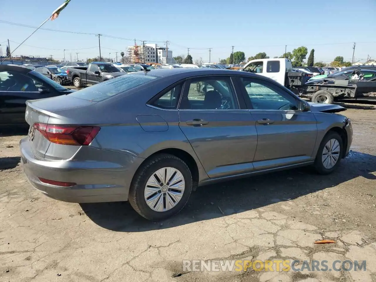 3 Photograph of a damaged car 3VWC57BU8KM068986 VOLKSWAGEN JETTA 2019