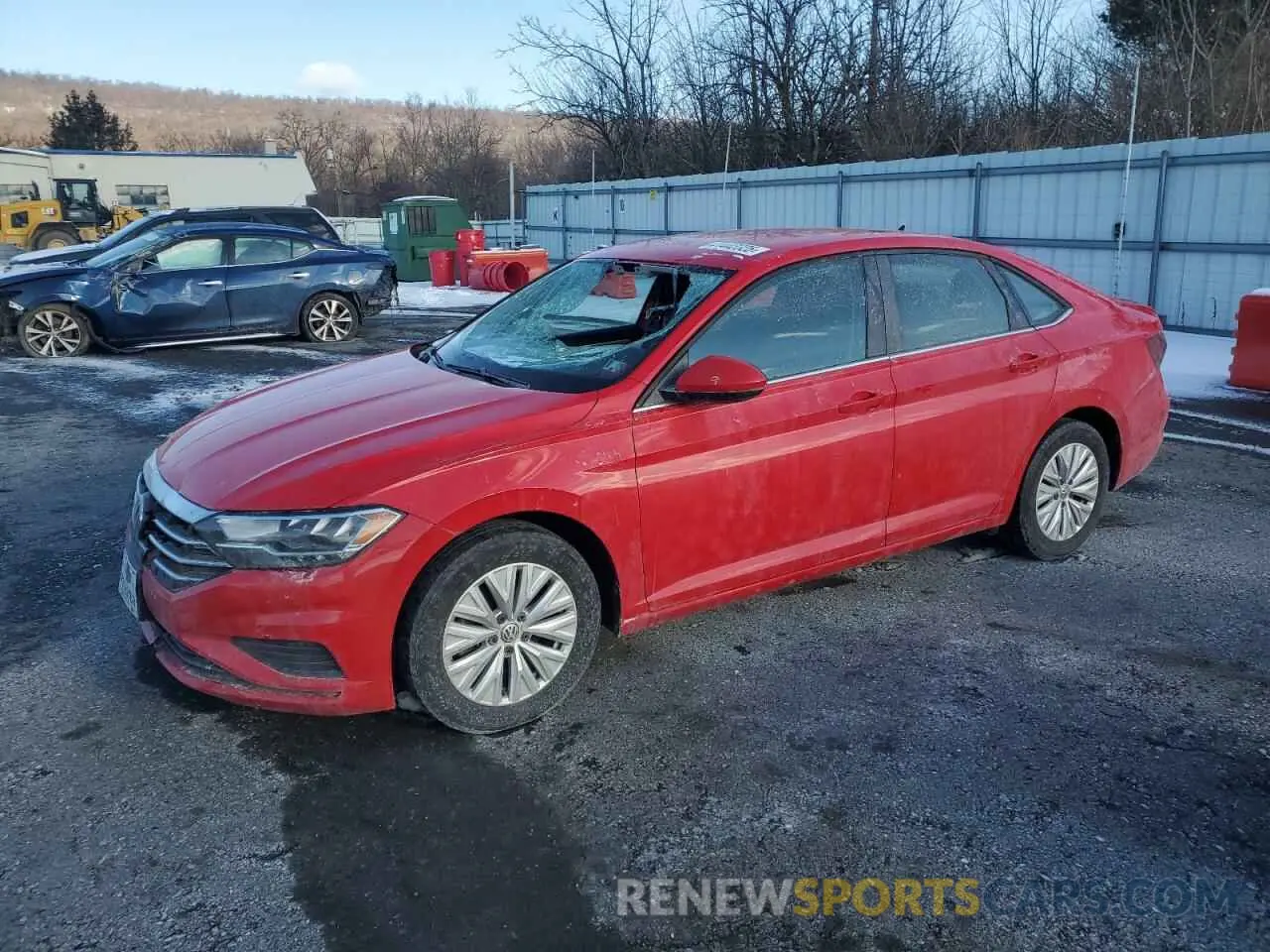 1 Photograph of a damaged car 3VWC57BU8KM071323 VOLKSWAGEN JETTA 2019
