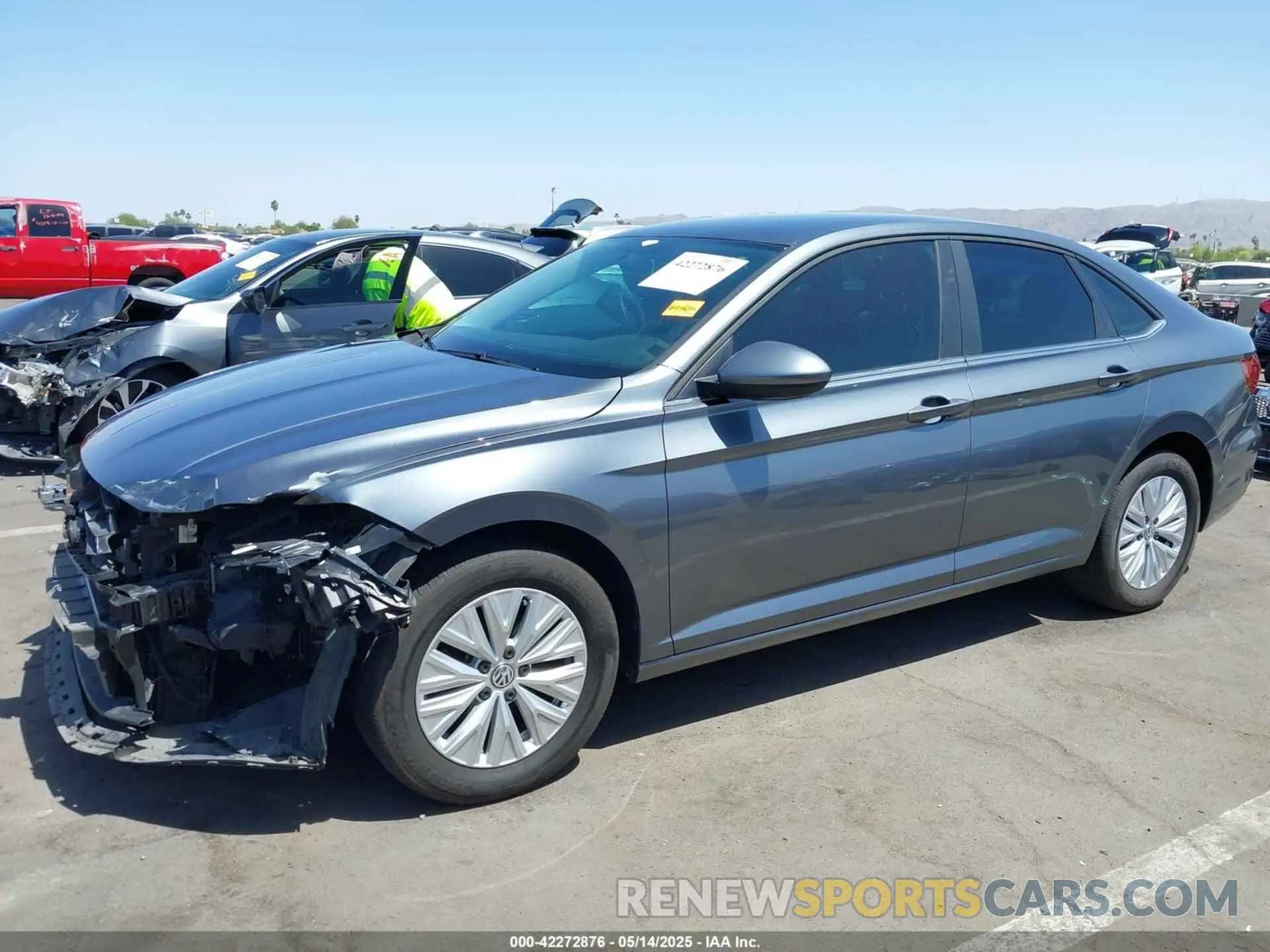 2 Photograph of a damaged car 3VWC57BU8KM078627 VOLKSWAGEN JETTA 2019