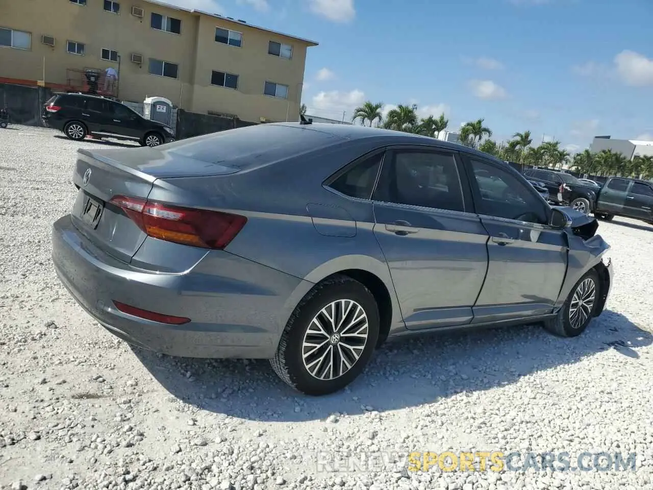 3 Photograph of a damaged car 3VWC57BU8KM085111 VOLKSWAGEN JETTA 2019