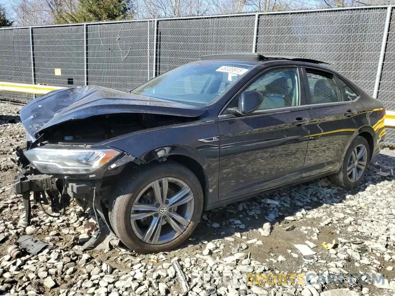 1 Photograph of a damaged car 3VWC57BU8KM089532 VOLKSWAGEN JETTA 2019
