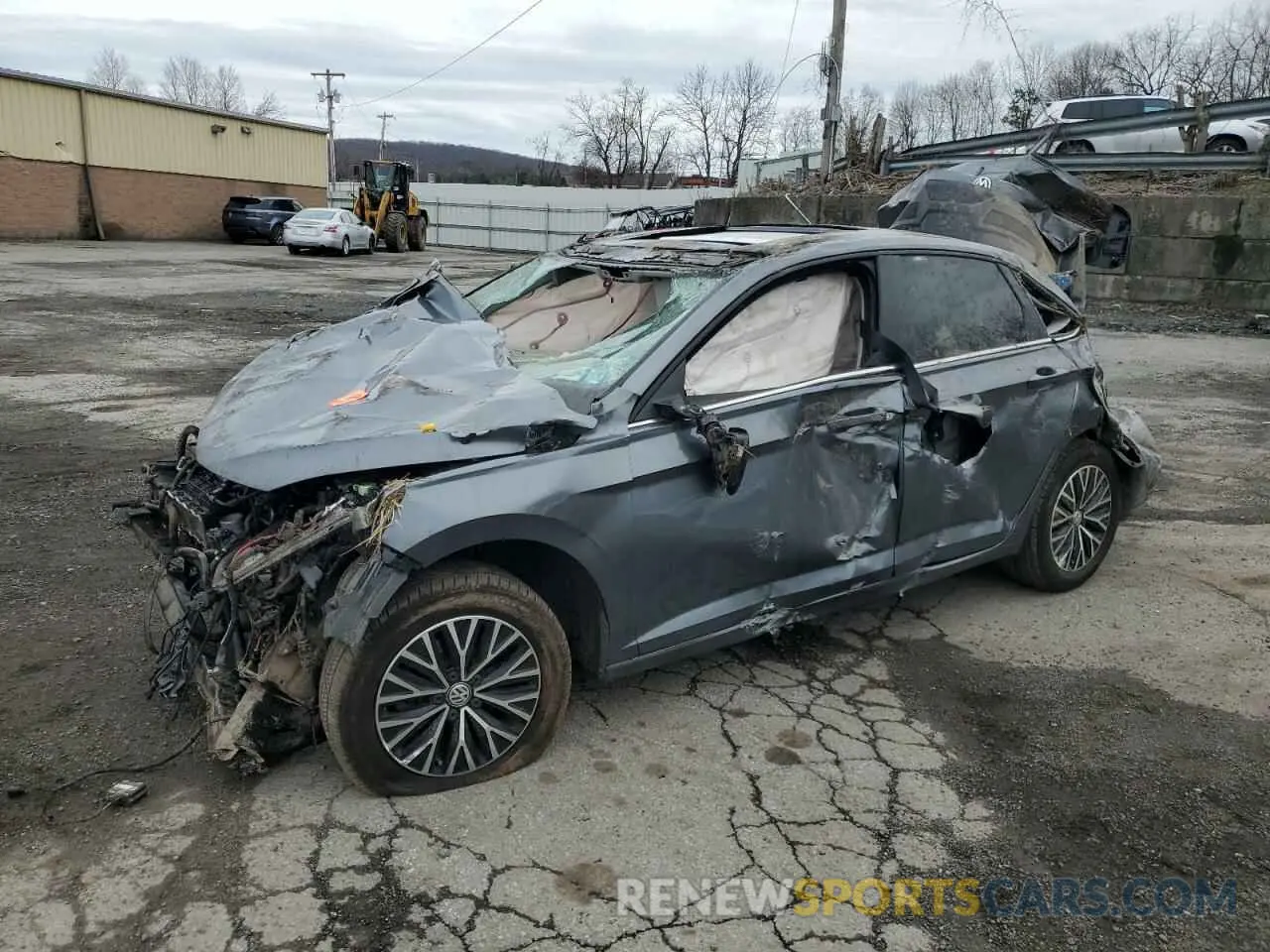 1 Photograph of a damaged car 3VWC57BU8KM093953 VOLKSWAGEN JETTA 2019