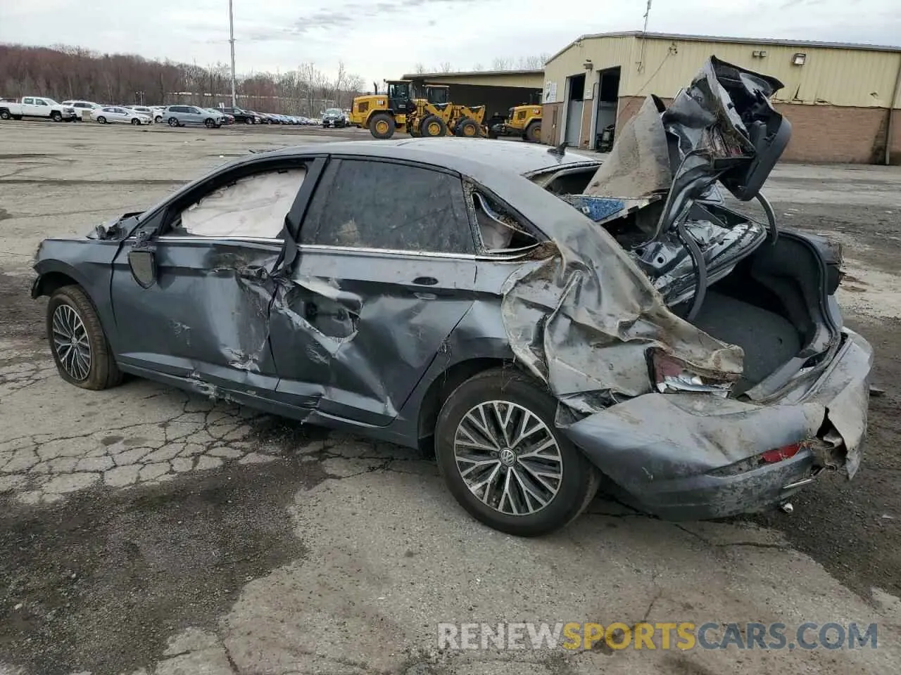 2 Photograph of a damaged car 3VWC57BU8KM093953 VOLKSWAGEN JETTA 2019