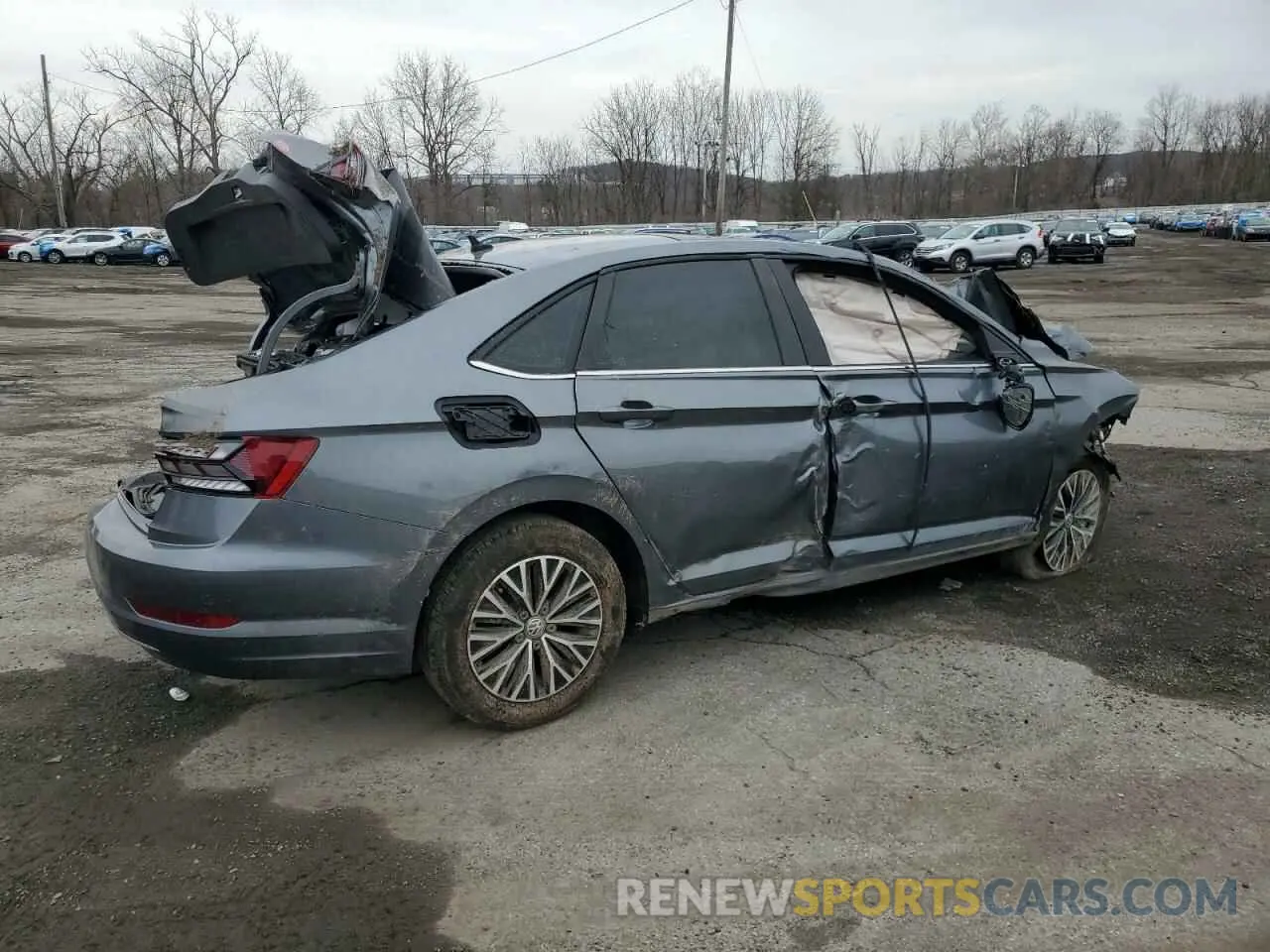 3 Photograph of a damaged car 3VWC57BU8KM093953 VOLKSWAGEN JETTA 2019