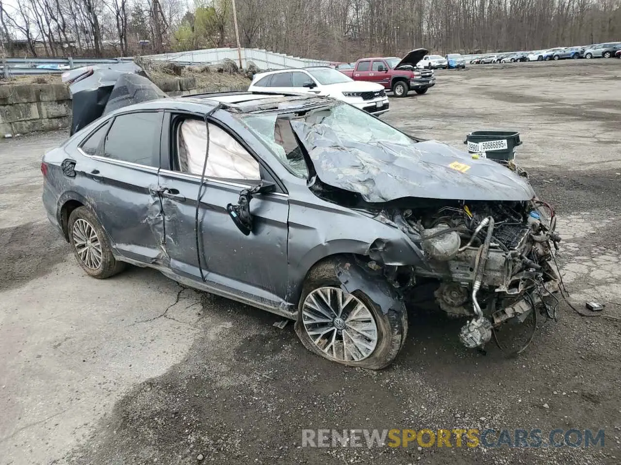 4 Photograph of a damaged car 3VWC57BU8KM093953 VOLKSWAGEN JETTA 2019