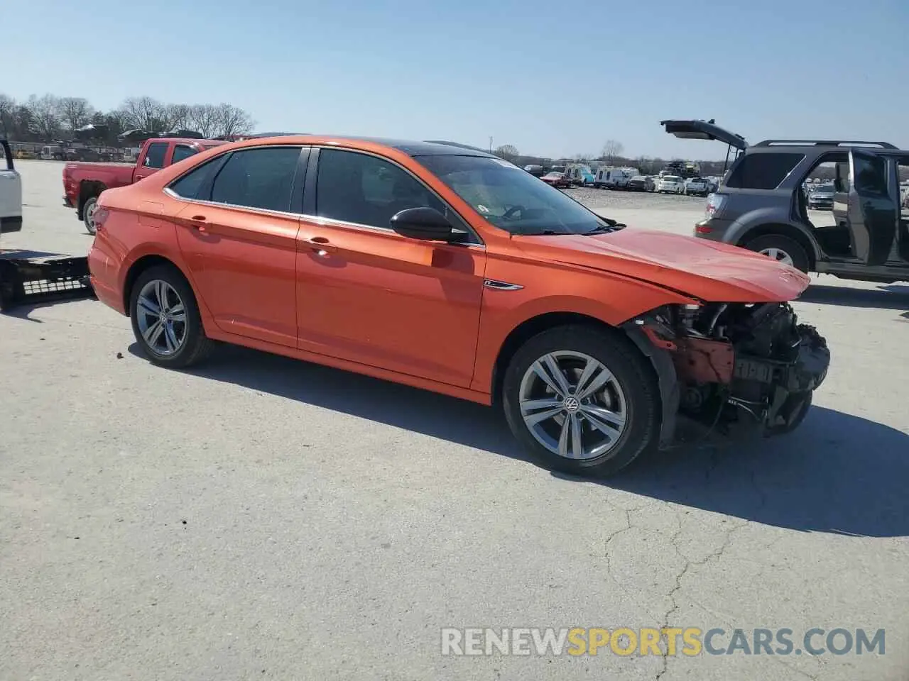 4 Photograph of a damaged car 3VWC57BU8KM097694 VOLKSWAGEN JETTA 2019