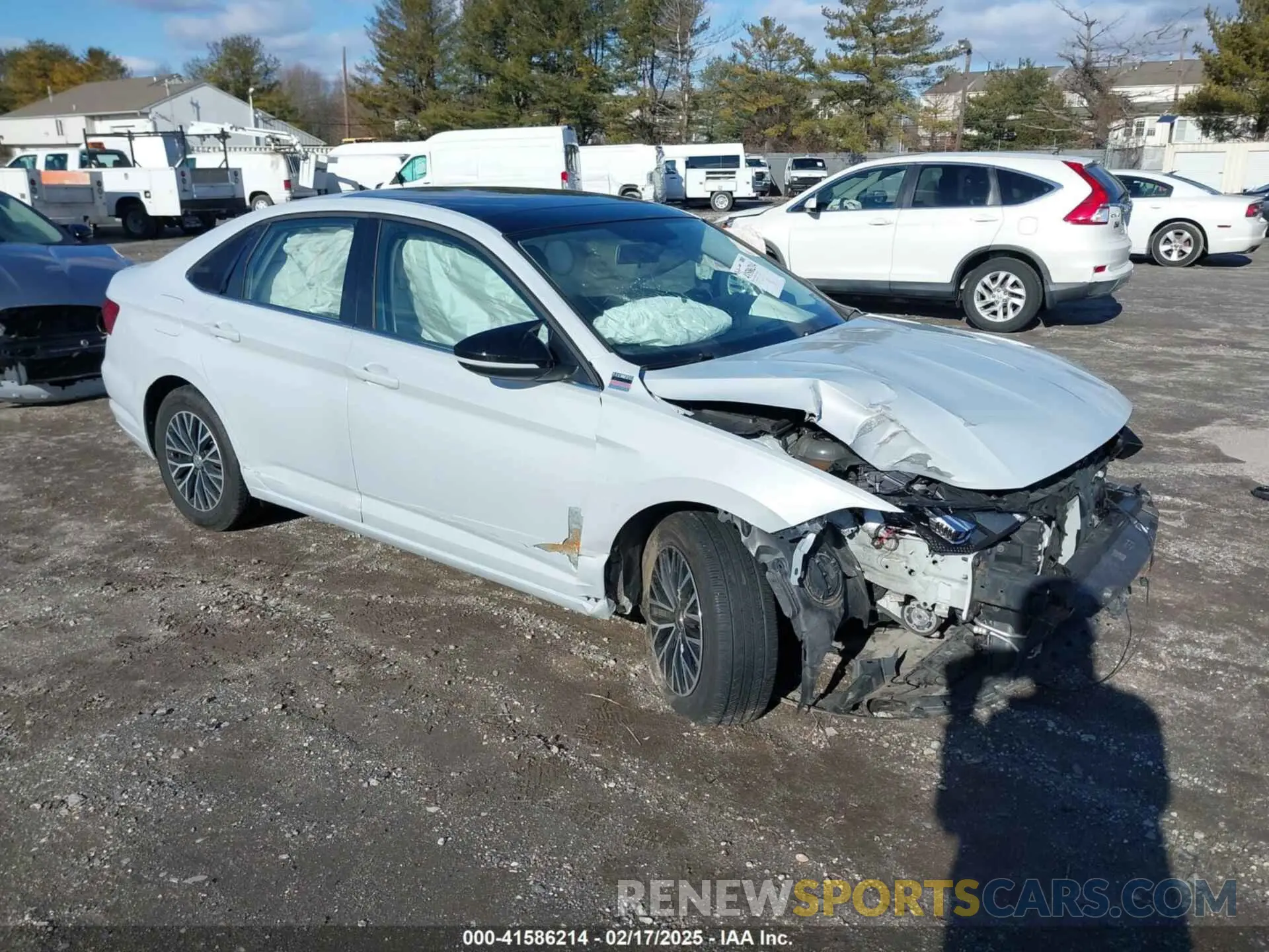 1 Photograph of a damaged car 3VWC57BU8KM102070 VOLKSWAGEN JETTA 2019