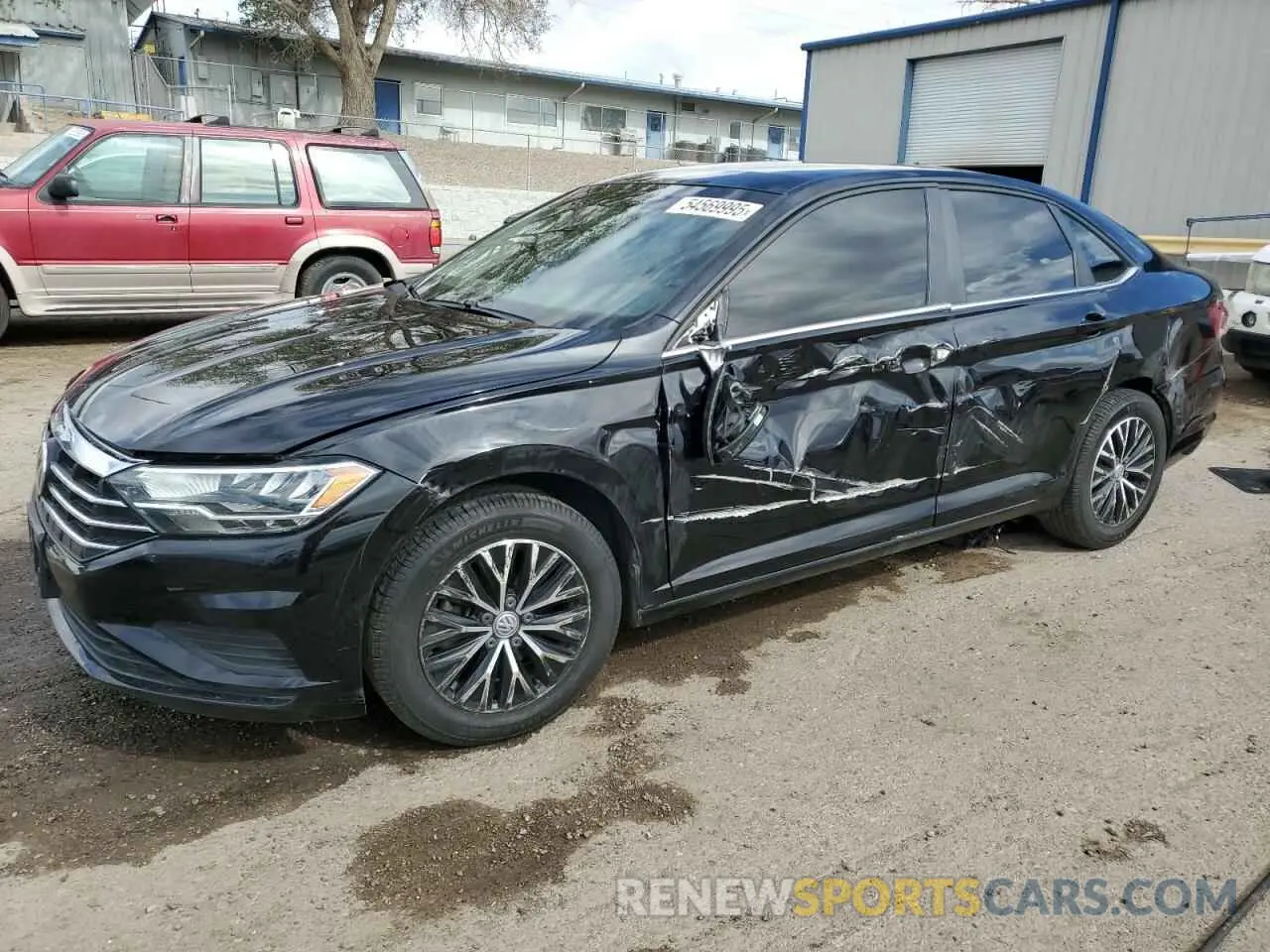 1 Photograph of a damaged car 3VWC57BU8KM106426 VOLKSWAGEN JETTA 2019