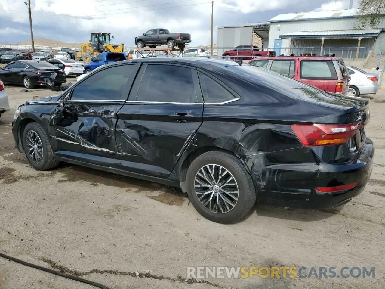 2 Photograph of a damaged car 3VWC57BU8KM106426 VOLKSWAGEN JETTA 2019