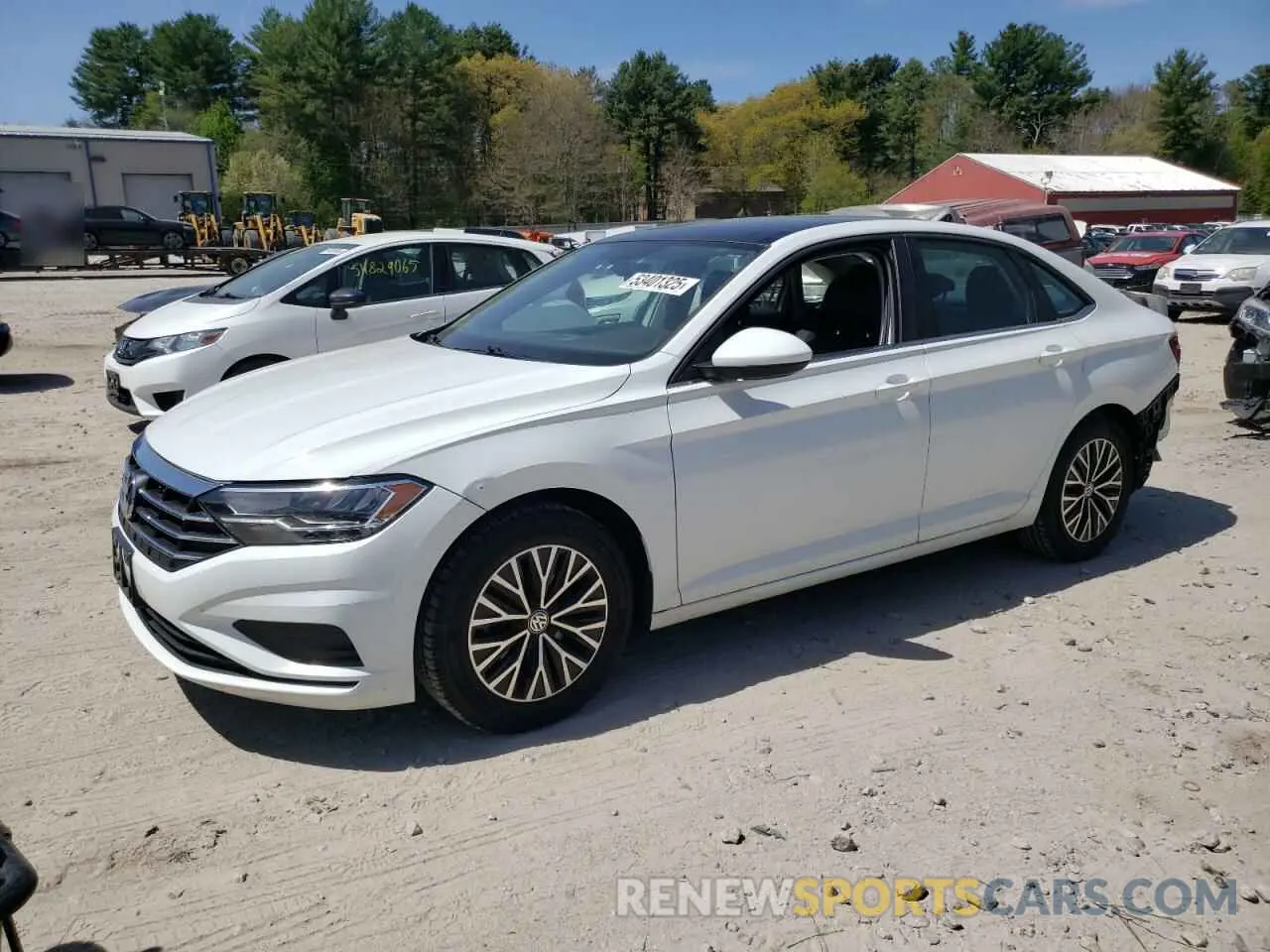 1 Photograph of a damaged car 3VWC57BU8KM119905 VOLKSWAGEN JETTA 2019
