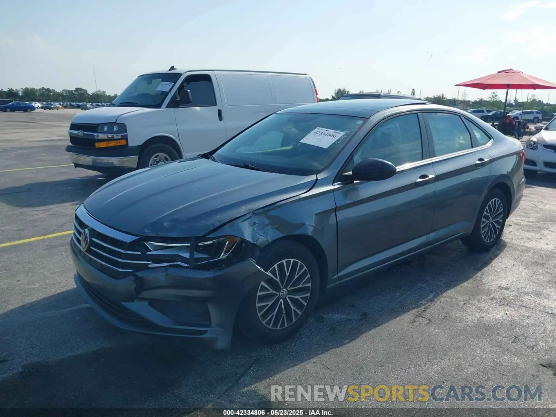 2 Photograph of a damaged car 3VWC57BU8KM120682 VOLKSWAGEN JETTA 2019