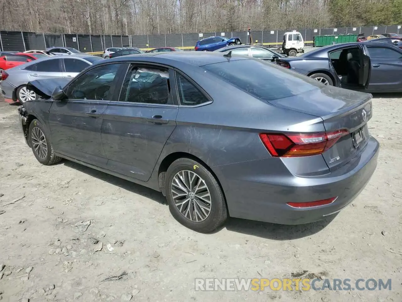 2 Photograph of a damaged car 3VWC57BU8KM124795 VOLKSWAGEN JETTA 2019