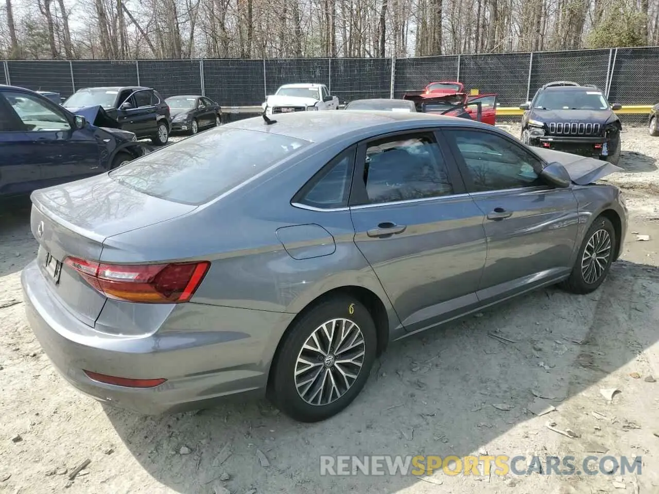 3 Photograph of a damaged car 3VWC57BU8KM124795 VOLKSWAGEN JETTA 2019