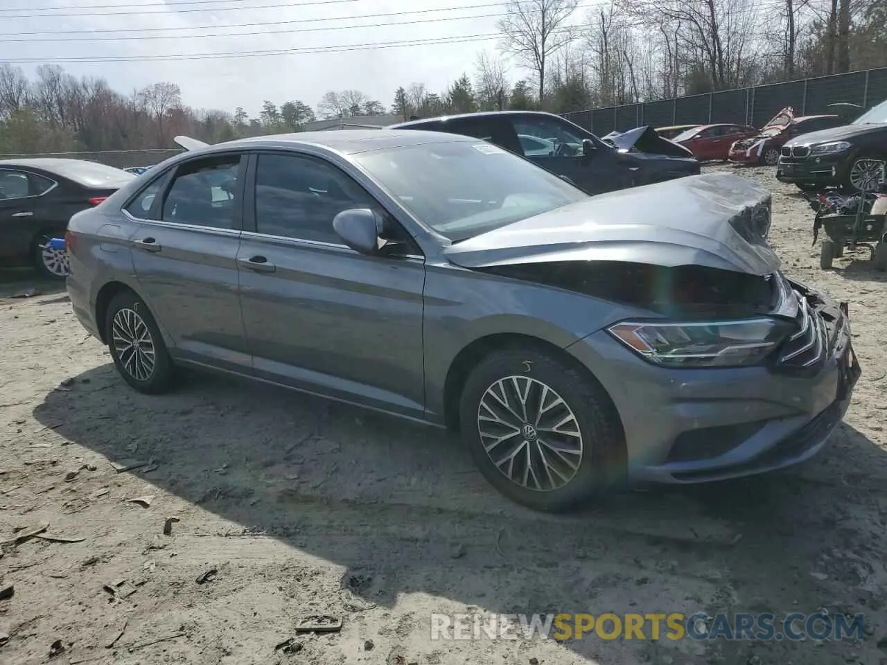 4 Photograph of a damaged car 3VWC57BU8KM124795 VOLKSWAGEN JETTA 2019