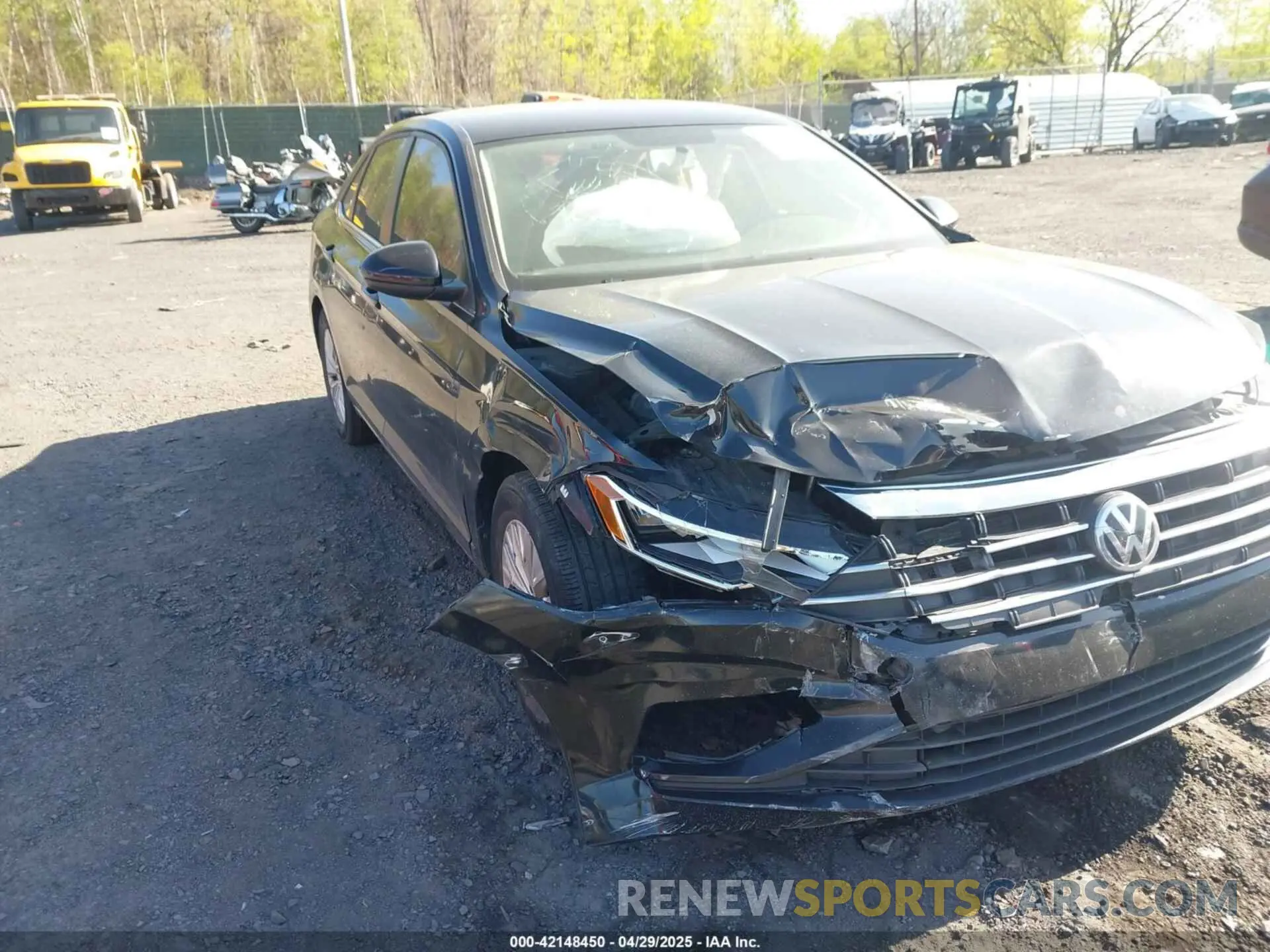 6 Photograph of a damaged car 3VWC57BU8KM128314 VOLKSWAGEN JETTA 2019