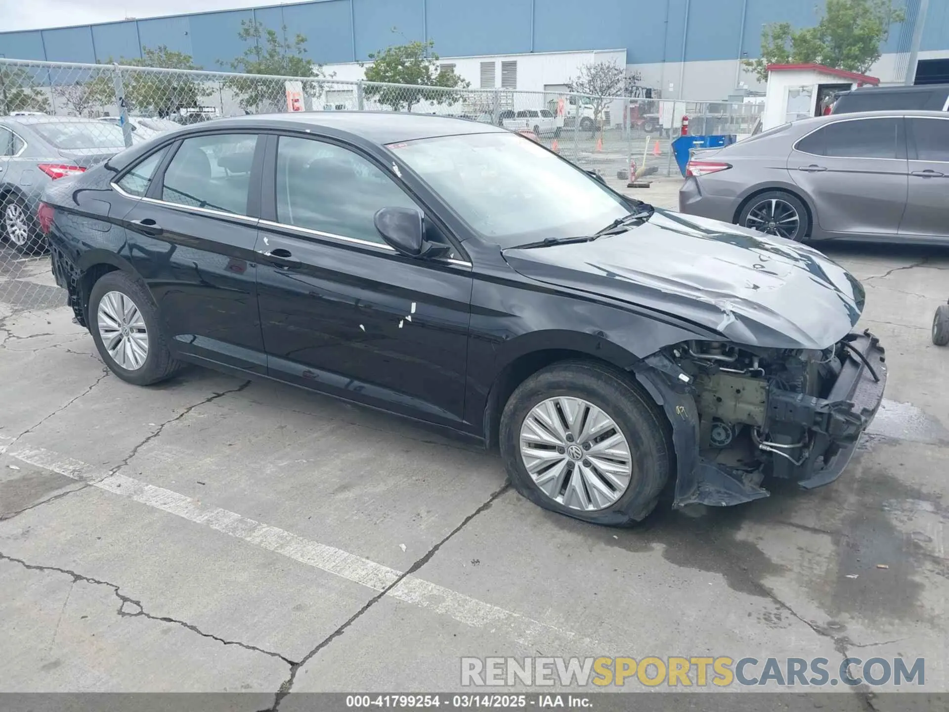 1 Photograph of a damaged car 3VWC57BU8KM162107 VOLKSWAGEN JETTA 2019