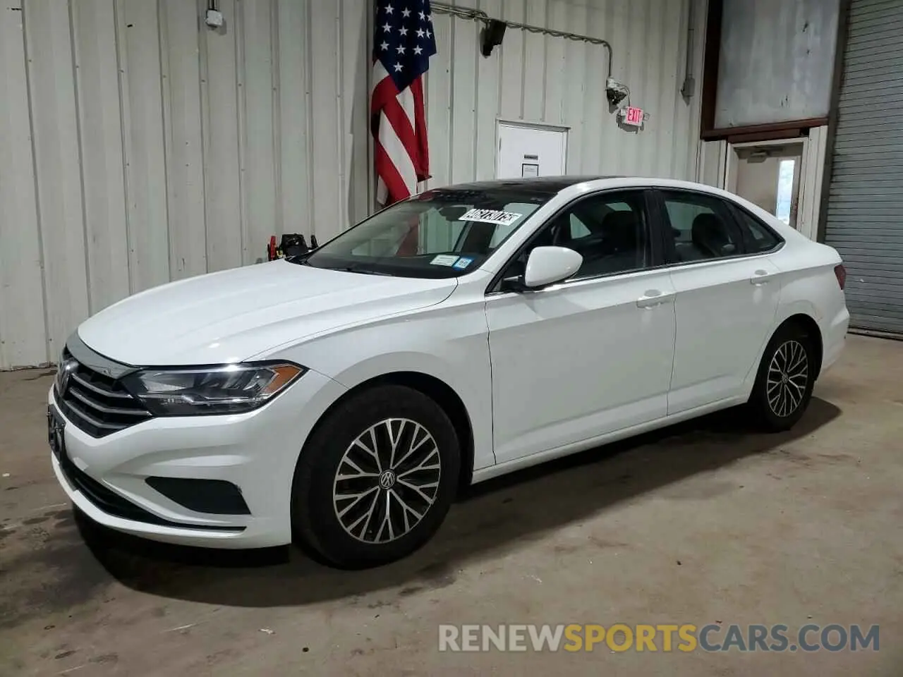 1 Photograph of a damaged car 3VWC57BU8KM203335 VOLKSWAGEN JETTA 2019