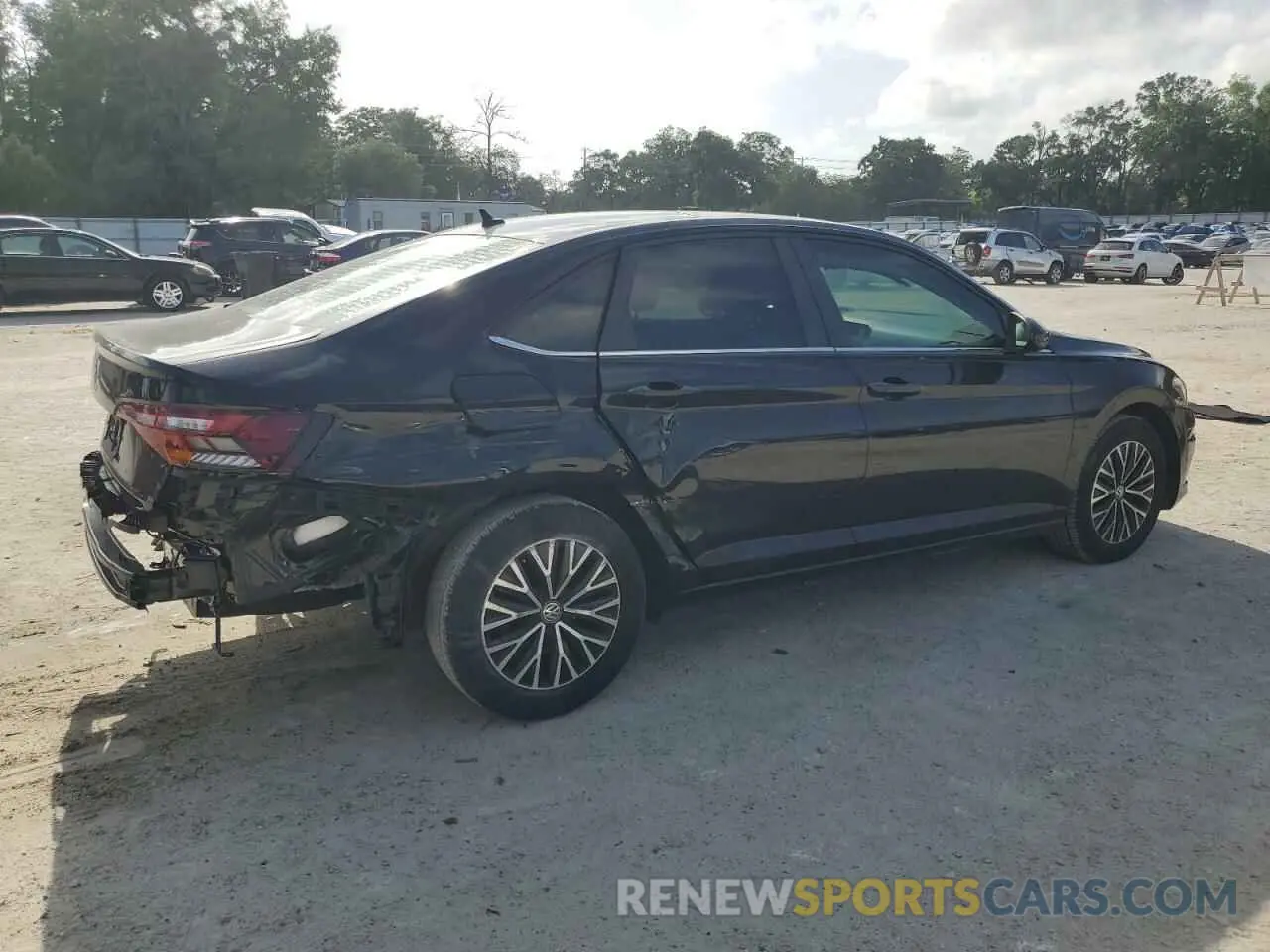 3 Photograph of a damaged car 3VWC57BU8KM210141 VOLKSWAGEN JETTA 2019
