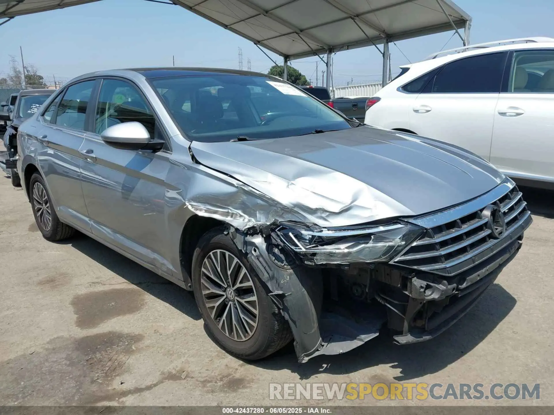 1 Photograph of a damaged car 3VWC57BU8KM227991 VOLKSWAGEN JETTA 2019