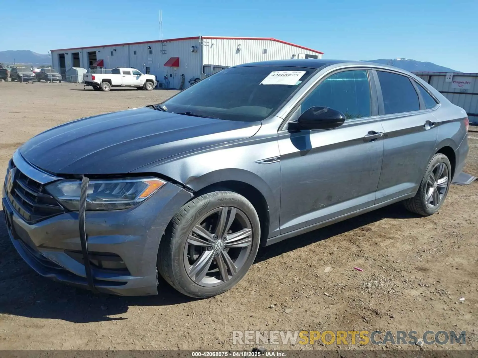2 Photograph of a damaged car 3VWC57BU8KM250736 VOLKSWAGEN JETTA 2019