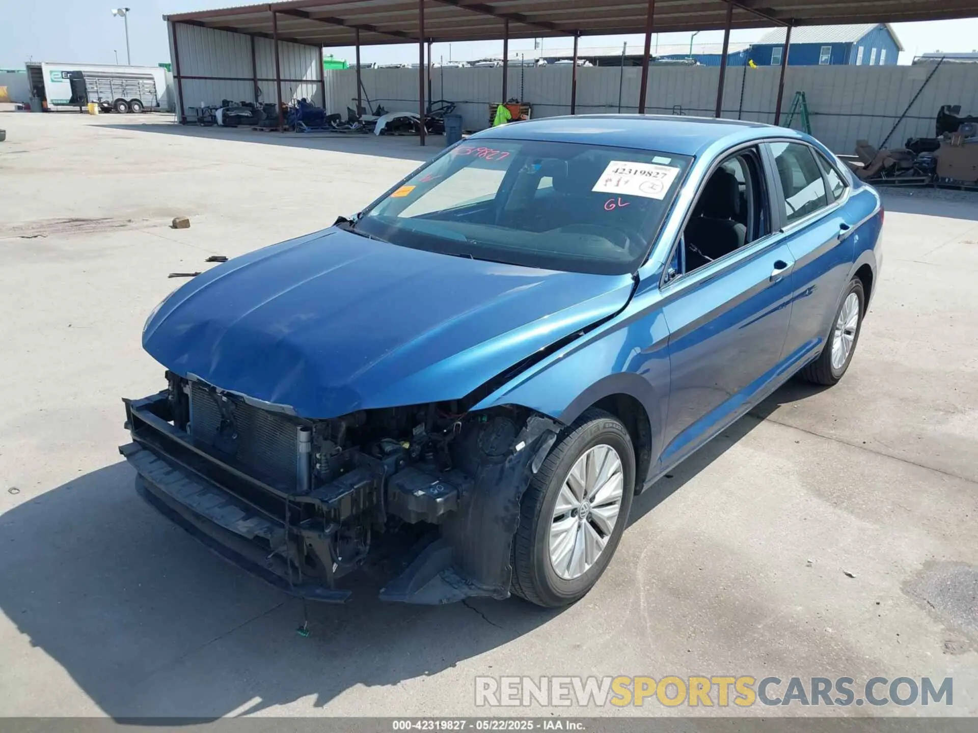 2 Photograph of a damaged car 3VWC57BU9KM005072 VOLKSWAGEN JETTA 2019
