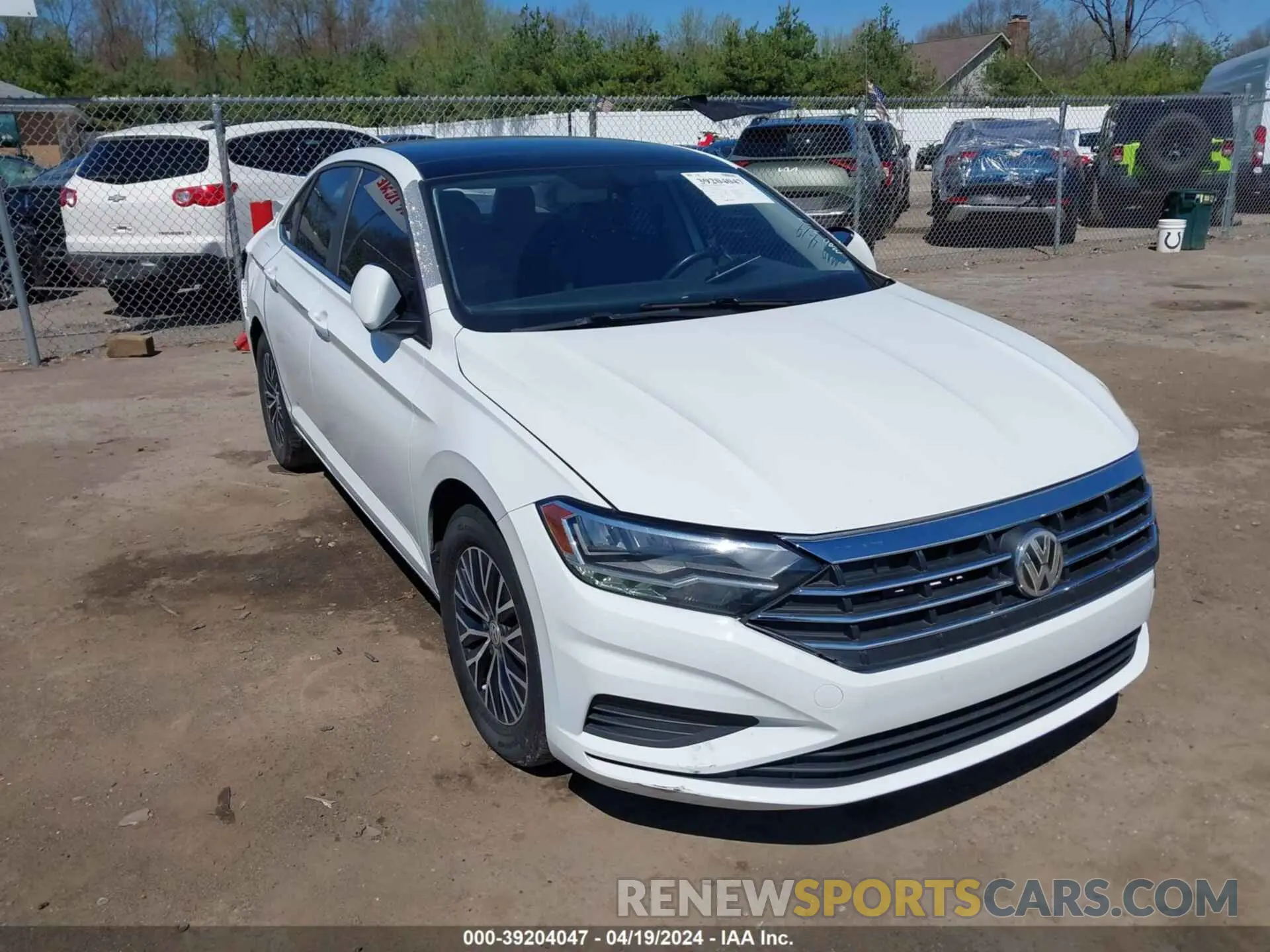 1 Photograph of a damaged car 3VWC57BU9KM006058 VOLKSWAGEN JETTA 2019