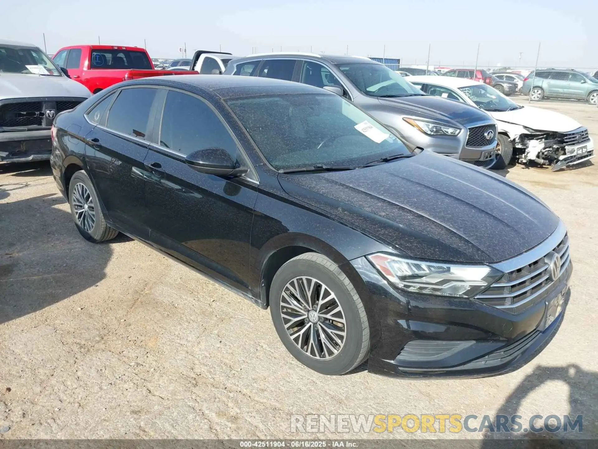 1 Photograph of a damaged car 3VWC57BU9KM017609 VOLKSWAGEN JETTA 2019
