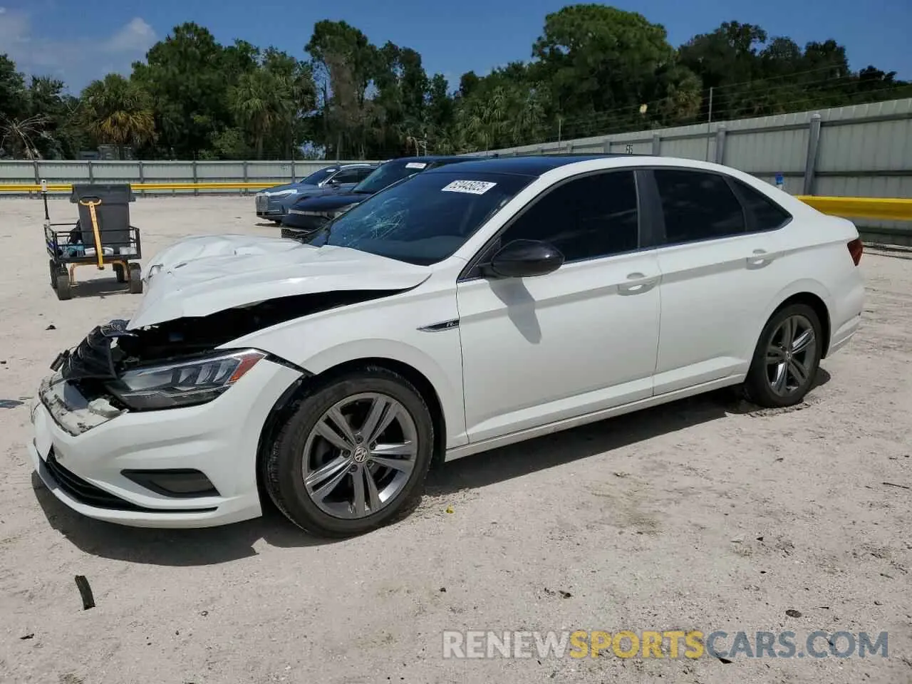 1 Photograph of a damaged car 3VWC57BU9KM025337 VOLKSWAGEN JETTA 2019
