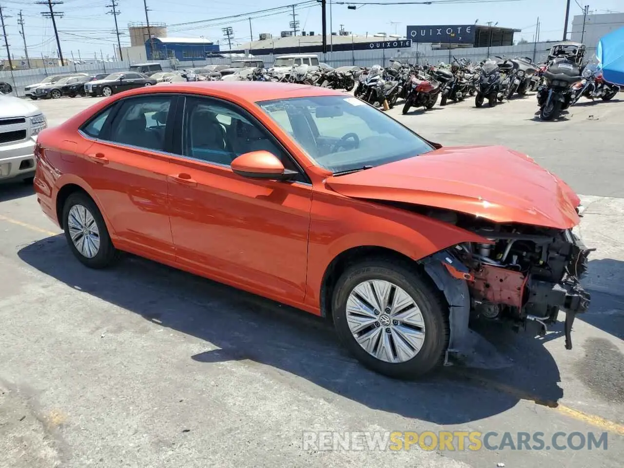 4 Photograph of a damaged car 3VWC57BU9KM033342 VOLKSWAGEN JETTA 2019