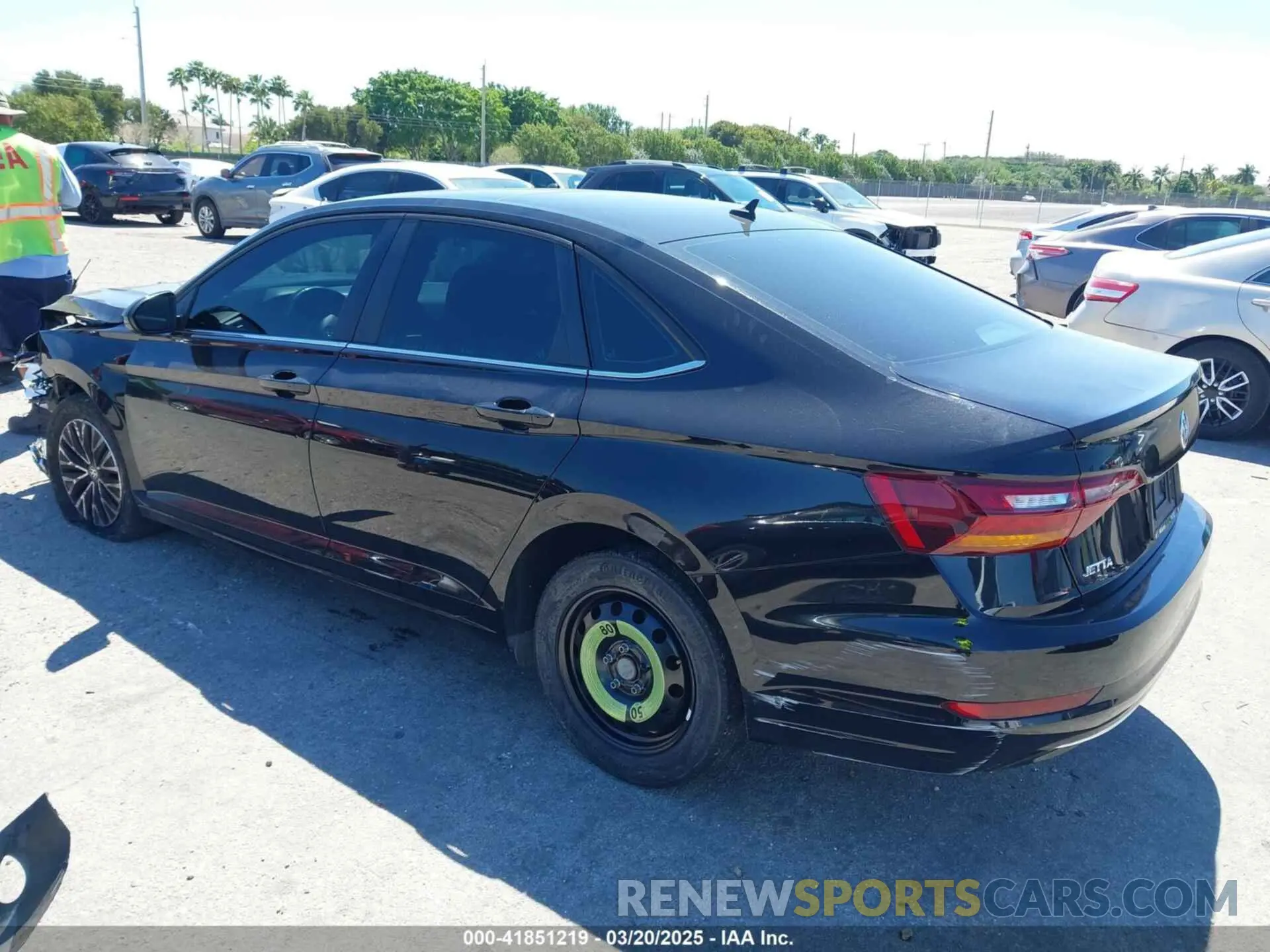 3 Photograph of a damaged car 3VWC57BU9KM045023 VOLKSWAGEN JETTA 2019