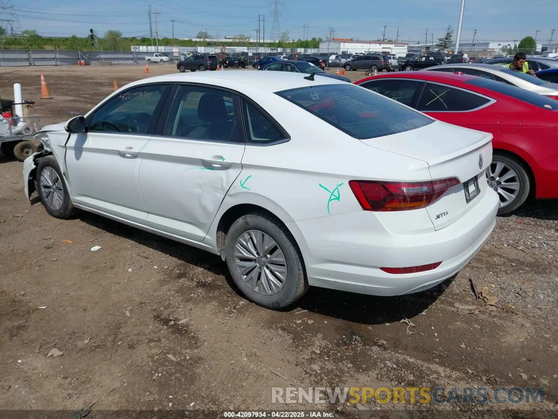 3 Photograph of a damaged car 3VWC57BU9KM055017 VOLKSWAGEN JETTA 2019