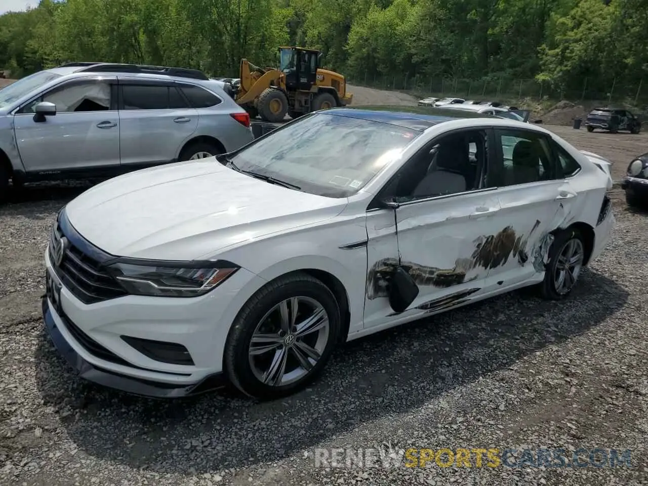 1 Photograph of a damaged car 3VWC57BU9KM065837 VOLKSWAGEN JETTA 2019