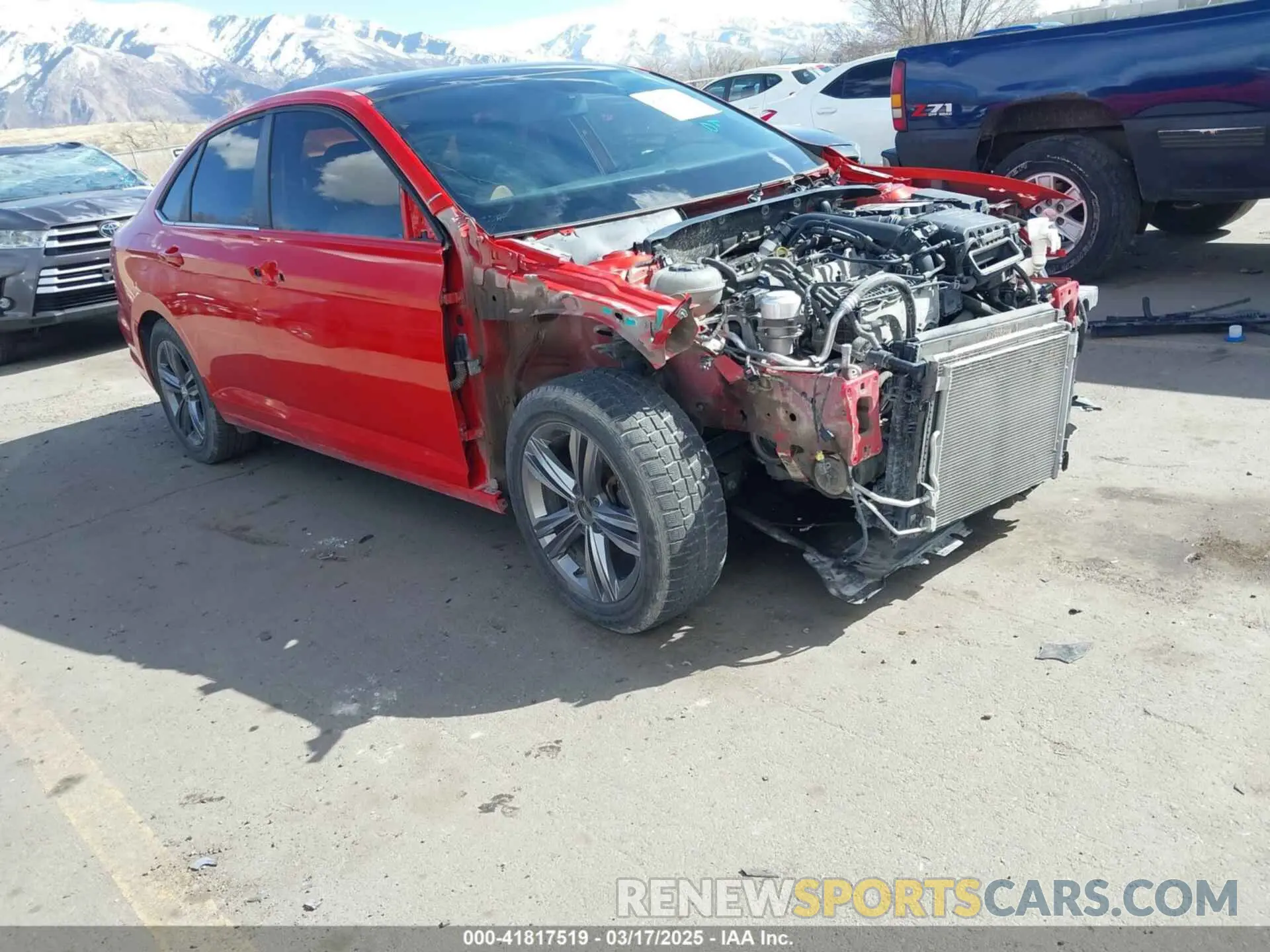 1 Photograph of a damaged car 3VWC57BU9KM070648 VOLKSWAGEN JETTA 2019