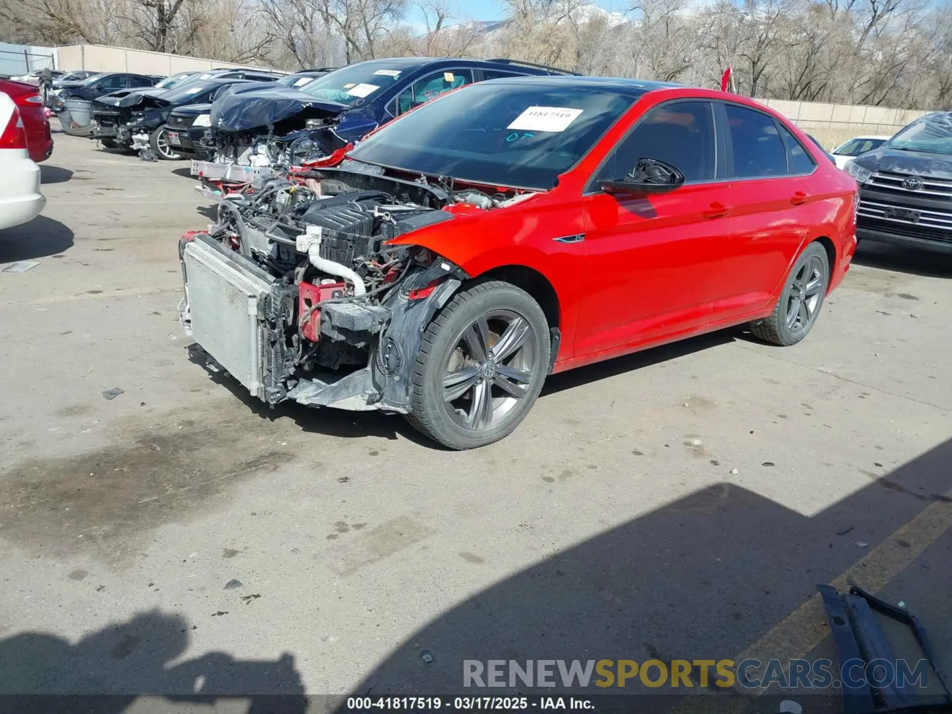 2 Photograph of a damaged car 3VWC57BU9KM070648 VOLKSWAGEN JETTA 2019