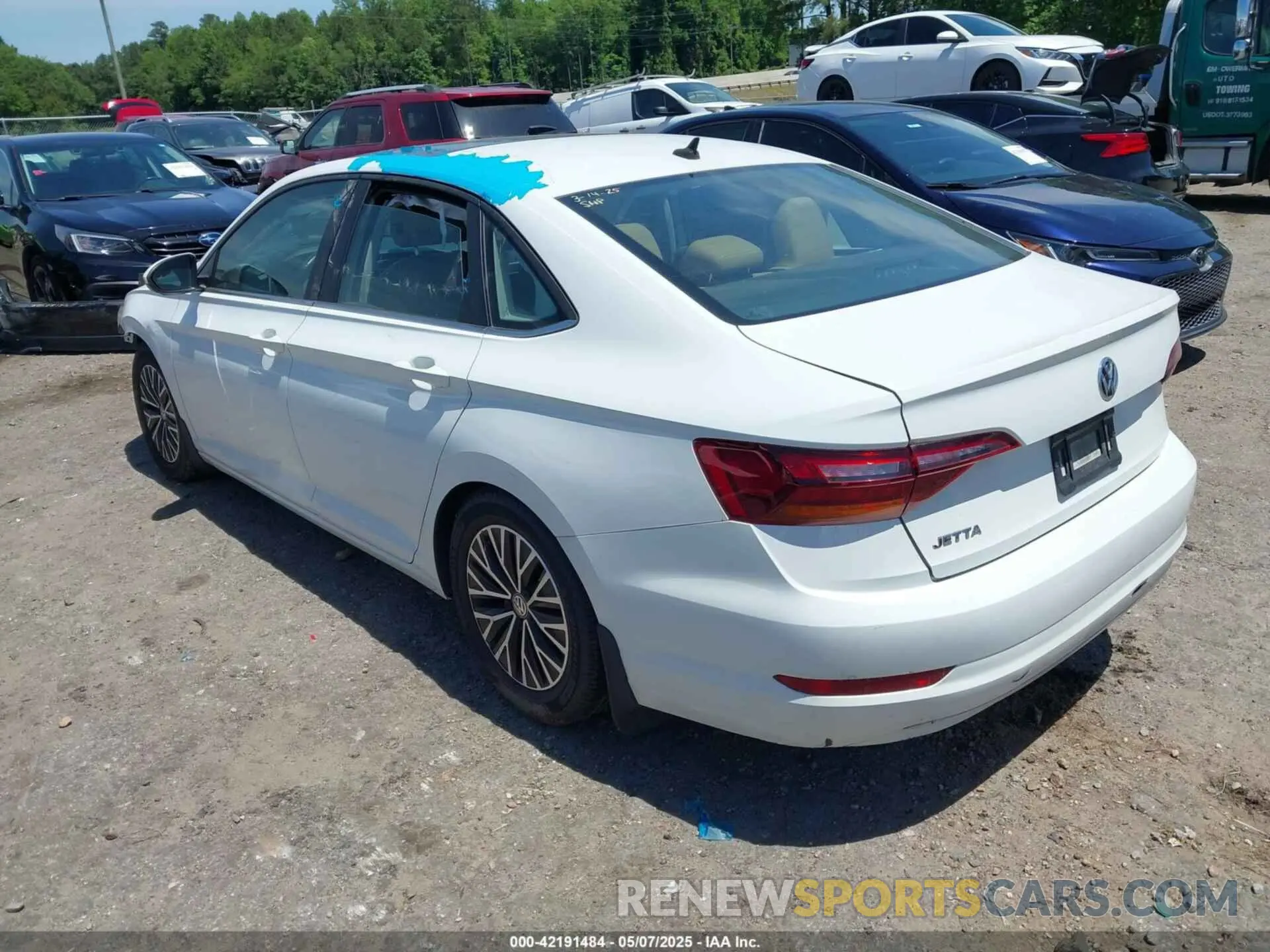 3 Photograph of a damaged car 3VWC57BU9KM087322 VOLKSWAGEN JETTA 2019