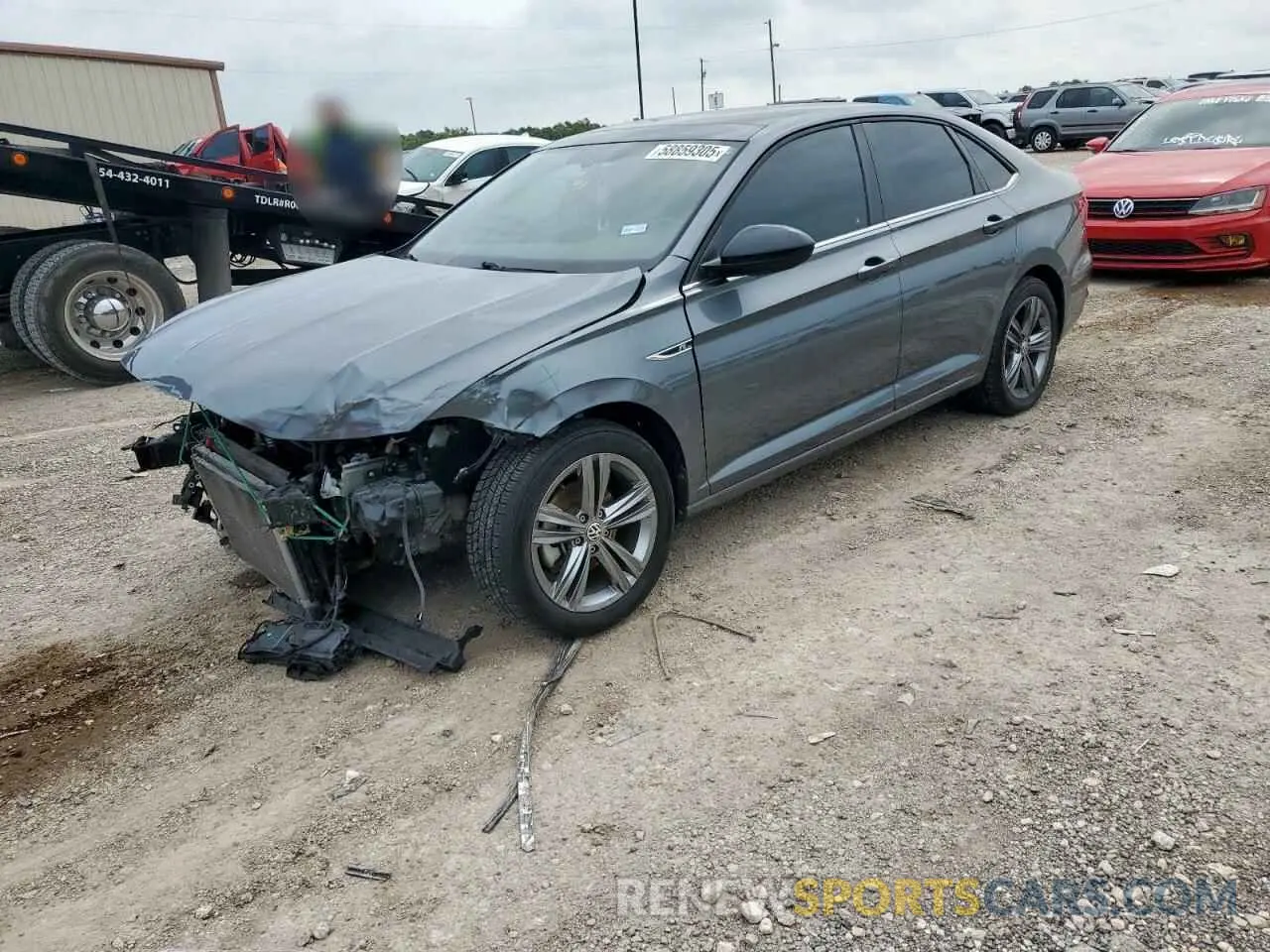 1 Photograph of a damaged car 3VWC57BU9KM089930 VOLKSWAGEN JETTA 2019