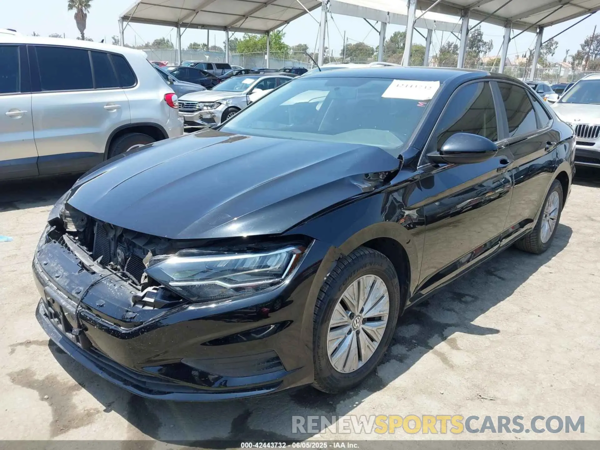 2 Photograph of a damaged car 3VWC57BU9KM097042 VOLKSWAGEN JETTA 2019