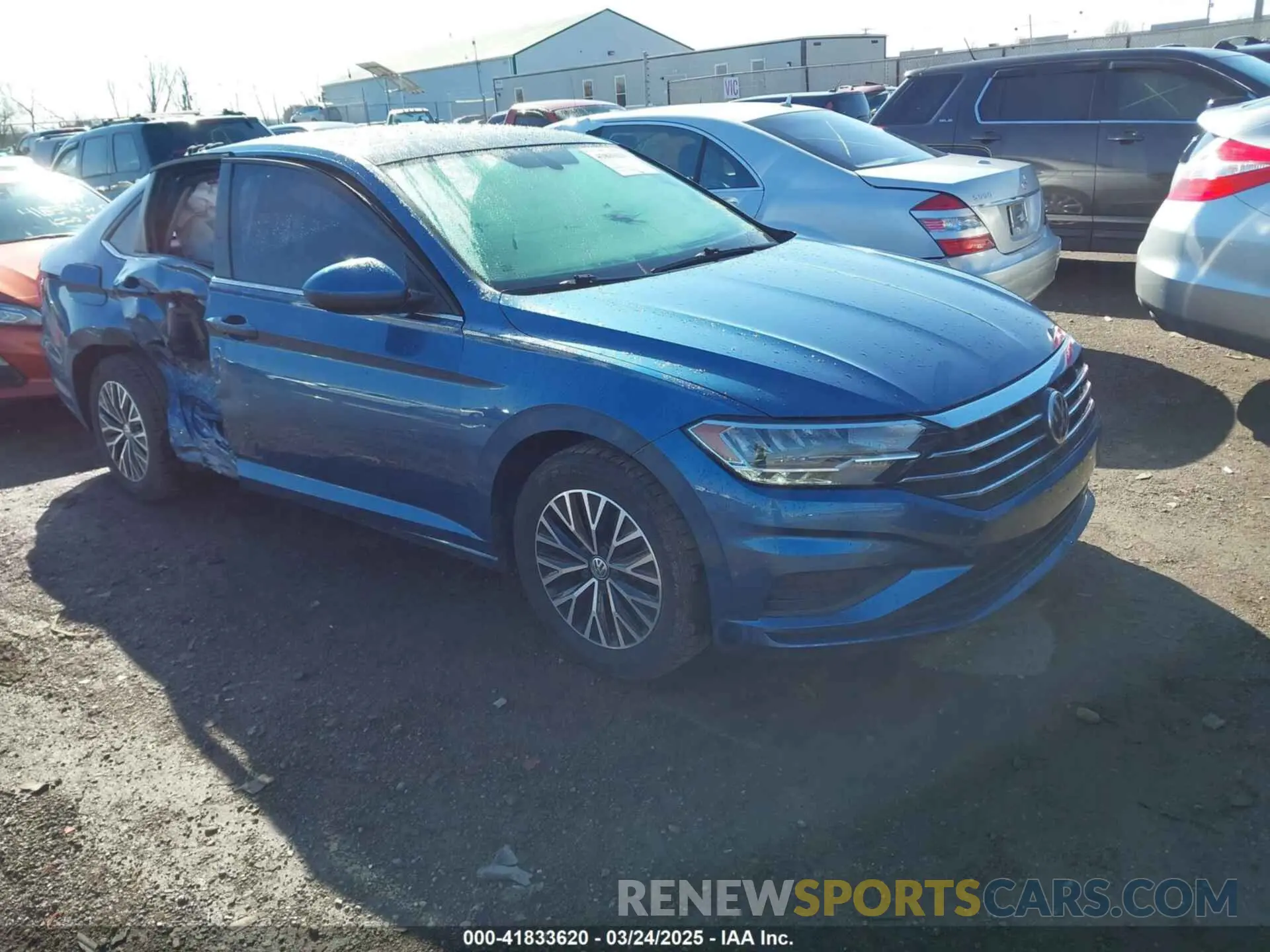 1 Photograph of a damaged car 3VWC57BU9KM101235 VOLKSWAGEN JETTA 2019