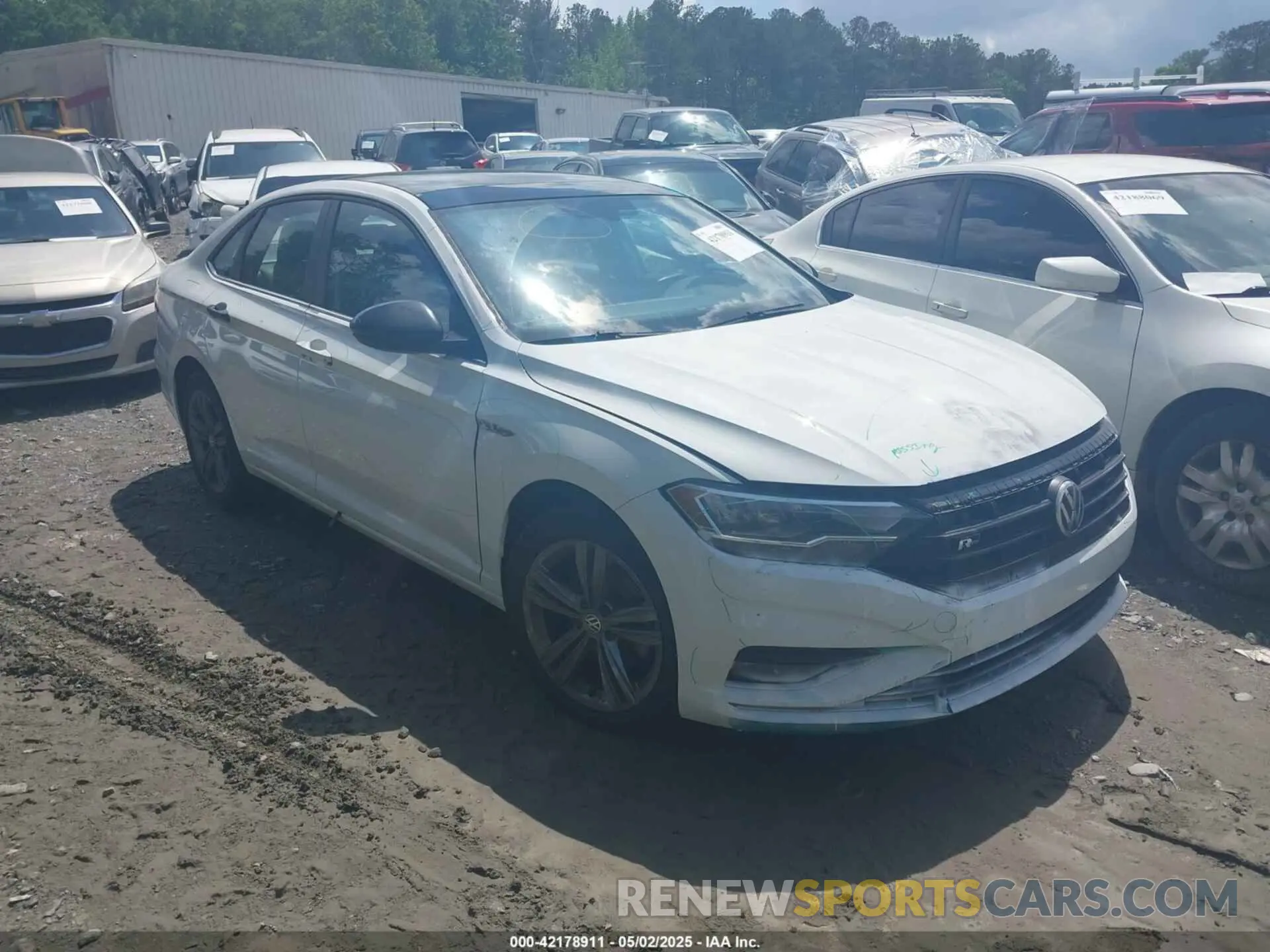 1 Photograph of a damaged car 3VWC57BU9KM103048 VOLKSWAGEN JETTA 2019