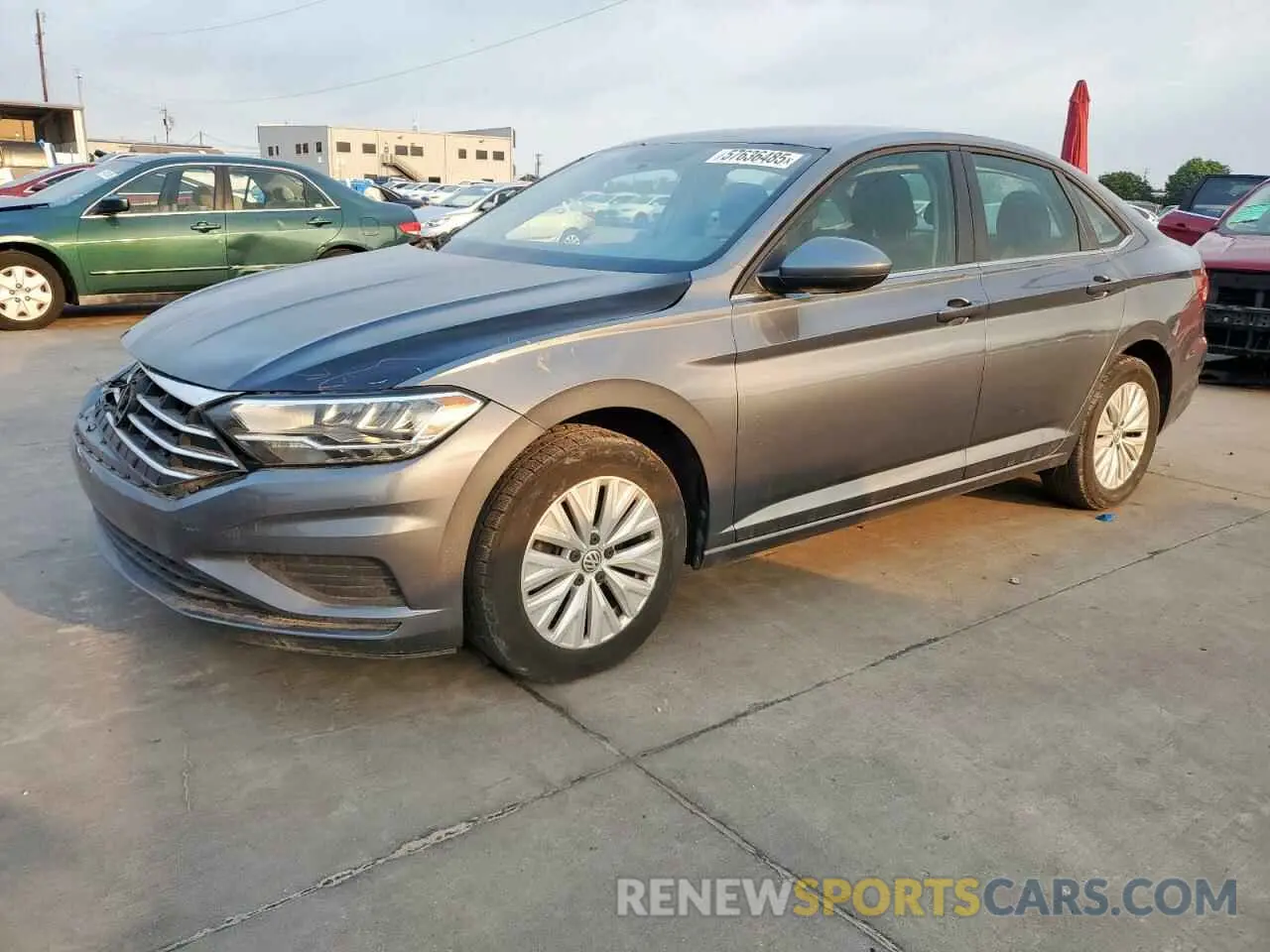 1 Photograph of a damaged car 3VWC57BU9KM122344 VOLKSWAGEN JETTA 2019